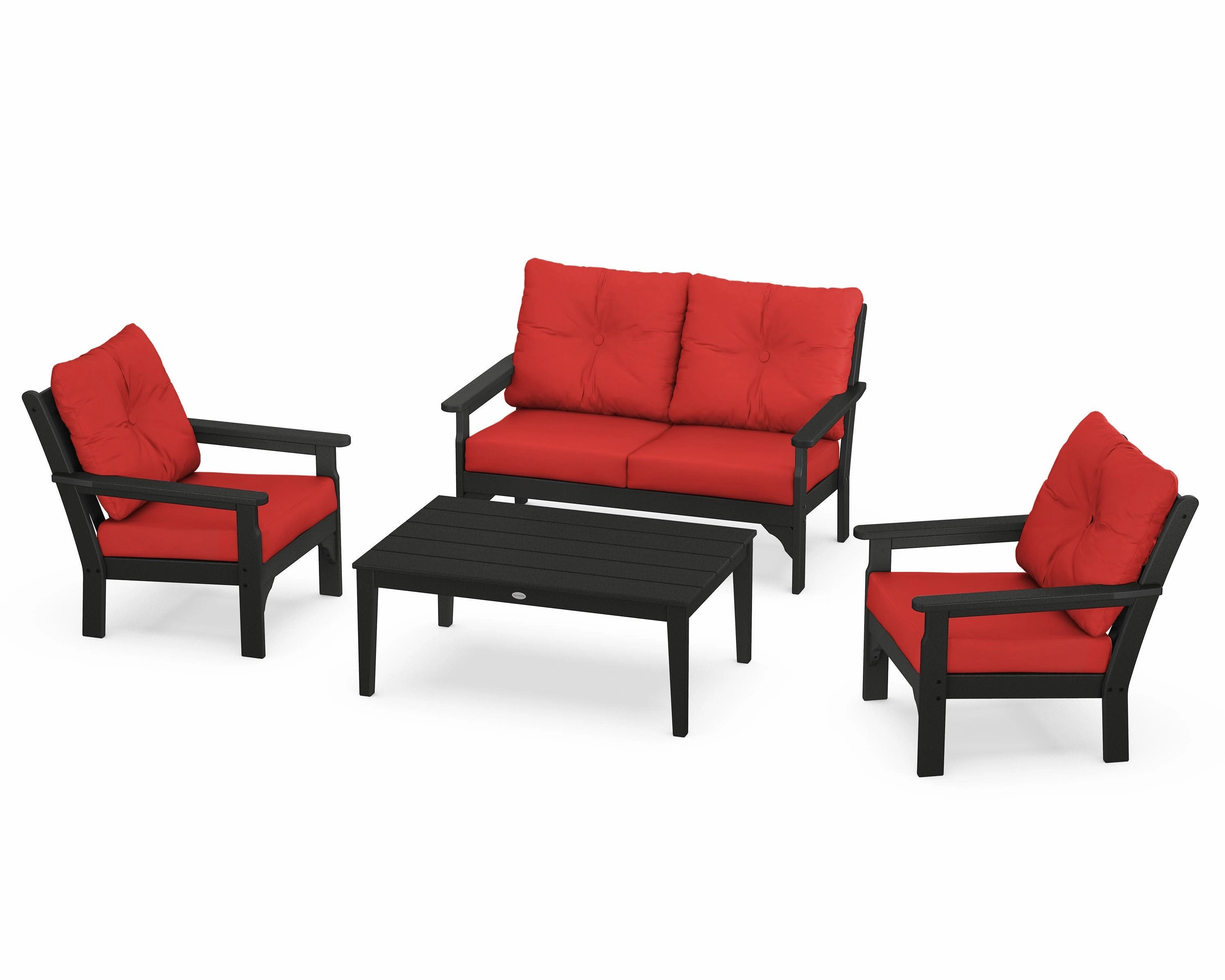 Vineyard 4-Piece Deep Seating Set