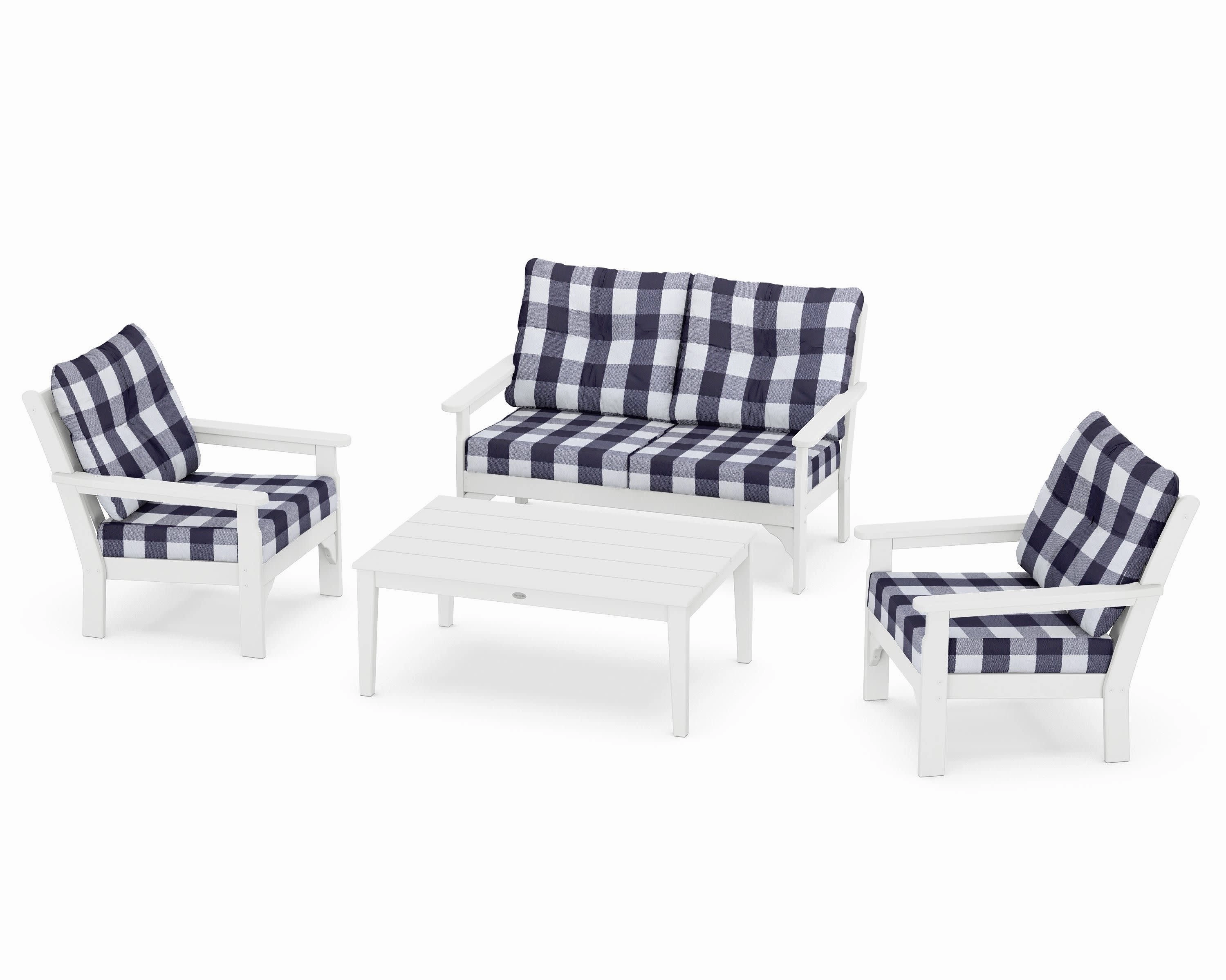 Vineyard 4-Piece Deep Seating Set