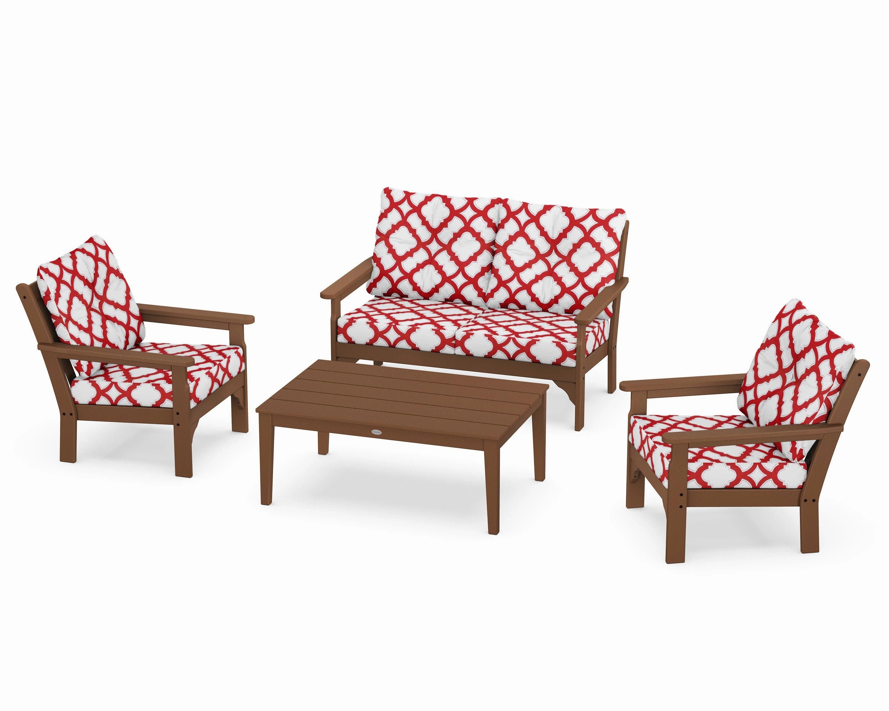 Vineyard 4-Piece Deep Seating Set