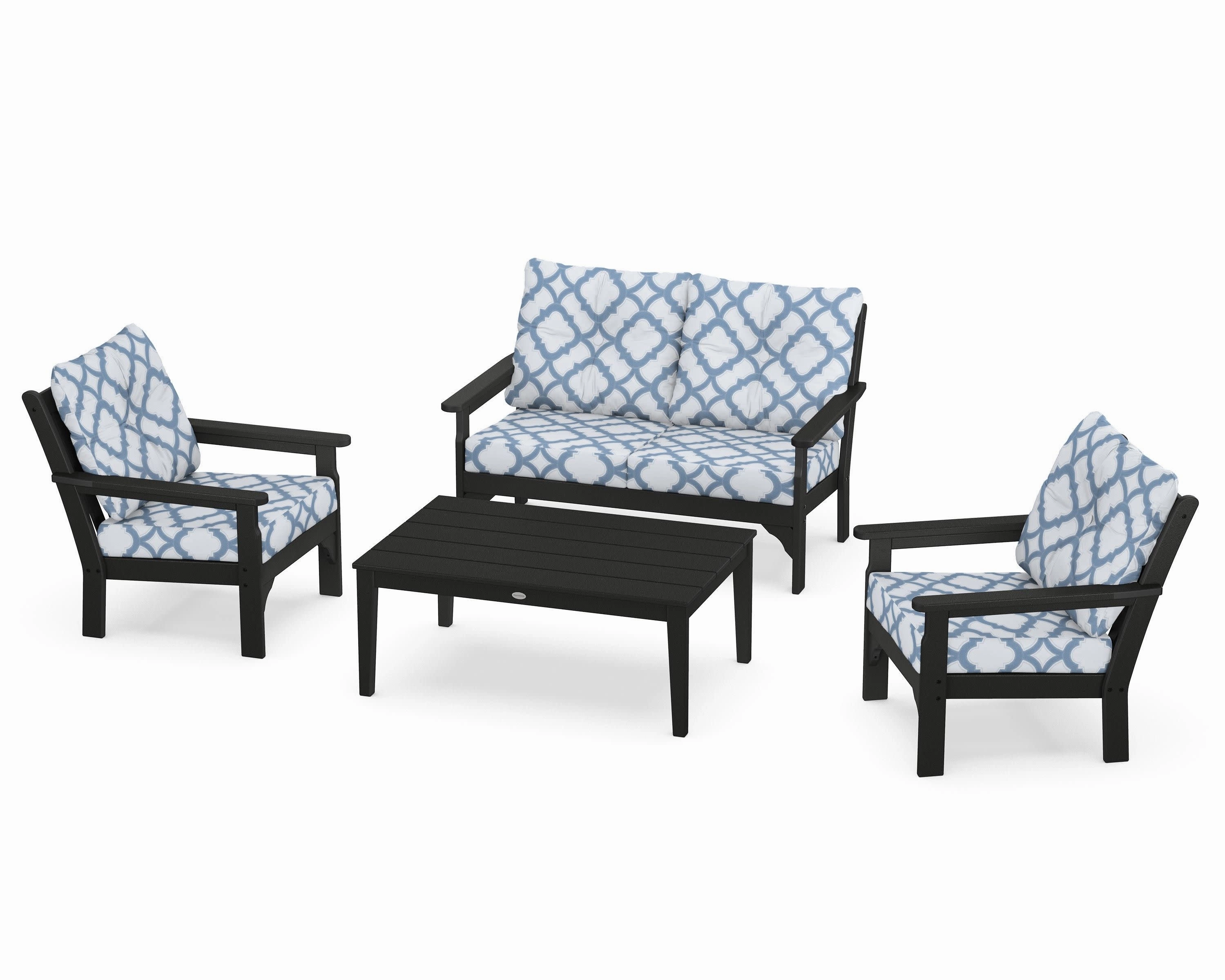 Vineyard 4-Piece Deep Seating Set