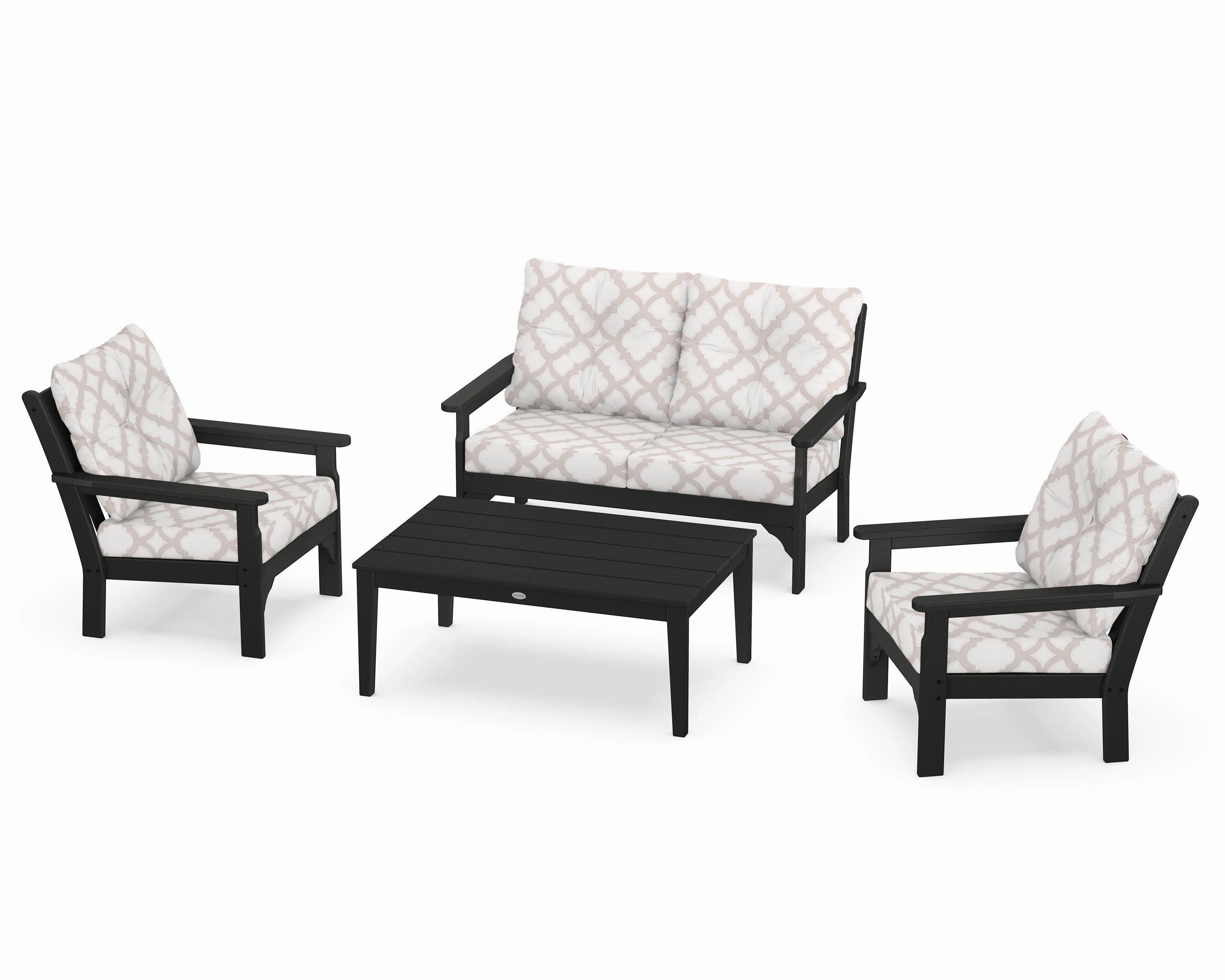 Vineyard 4-Piece Deep Seating Set