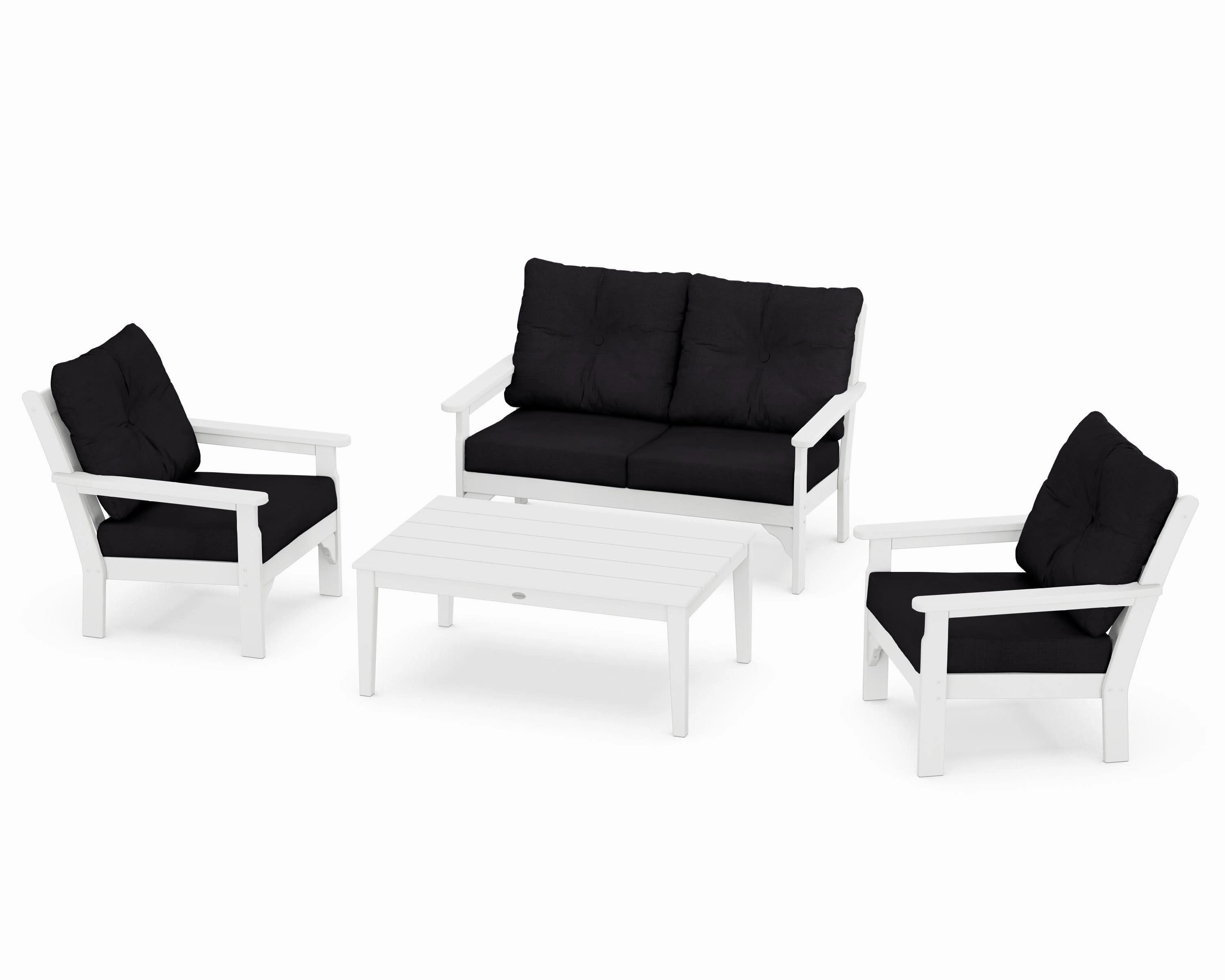 Vineyard 4-Piece Deep Seating Set