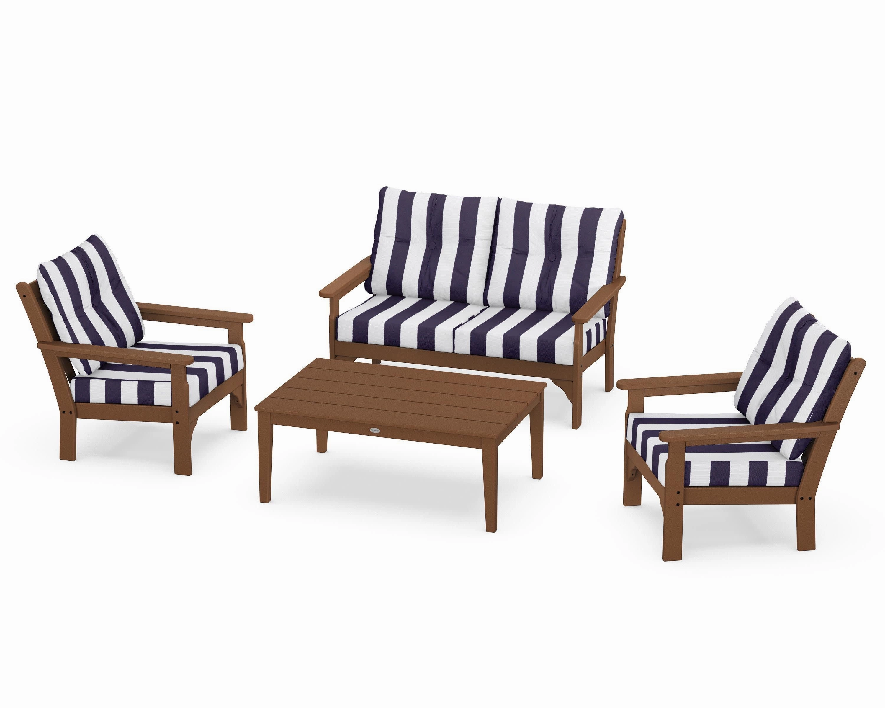 Vineyard 4-Piece Deep Seating Set
