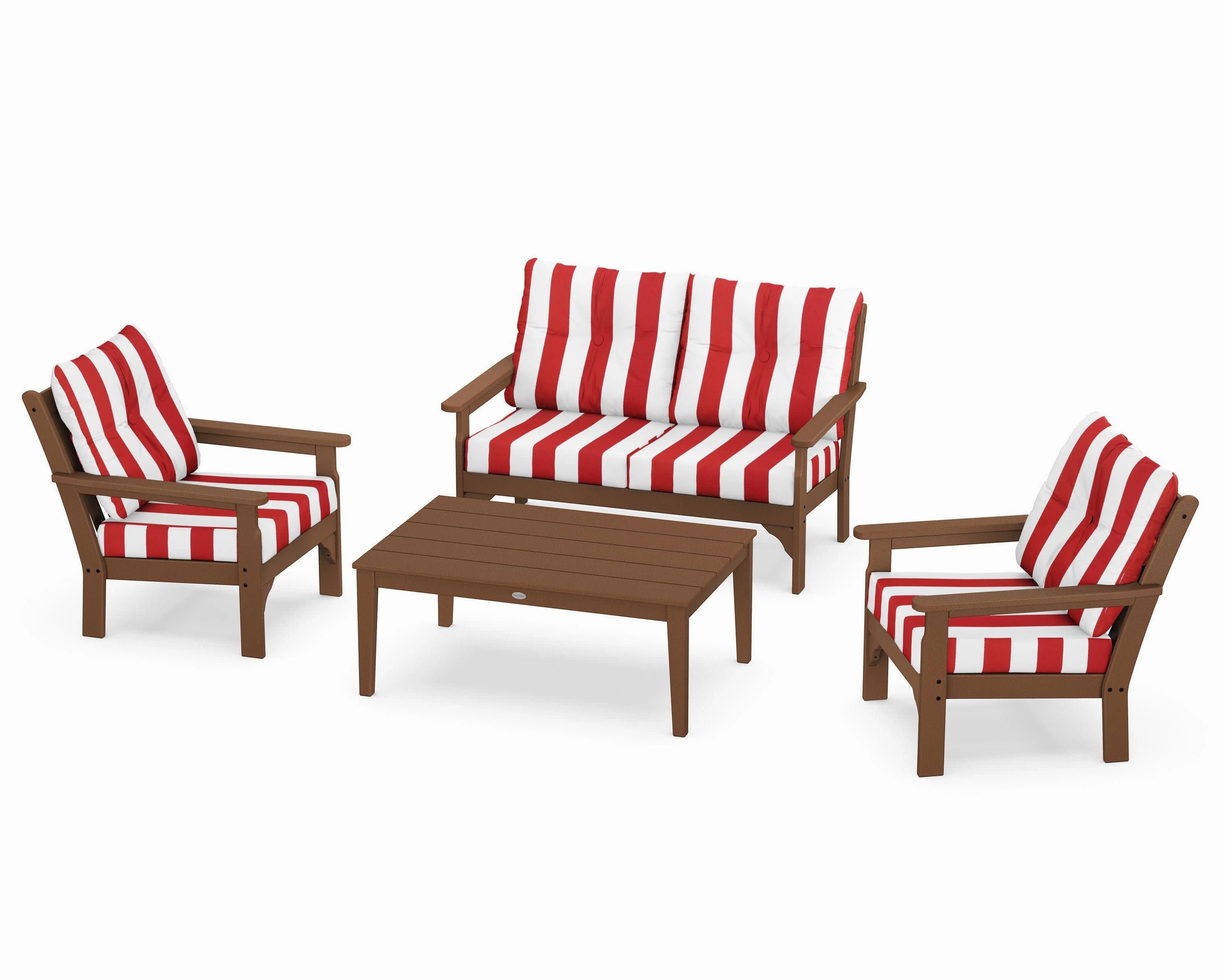 Vineyard 4-Piece Deep Seating Set