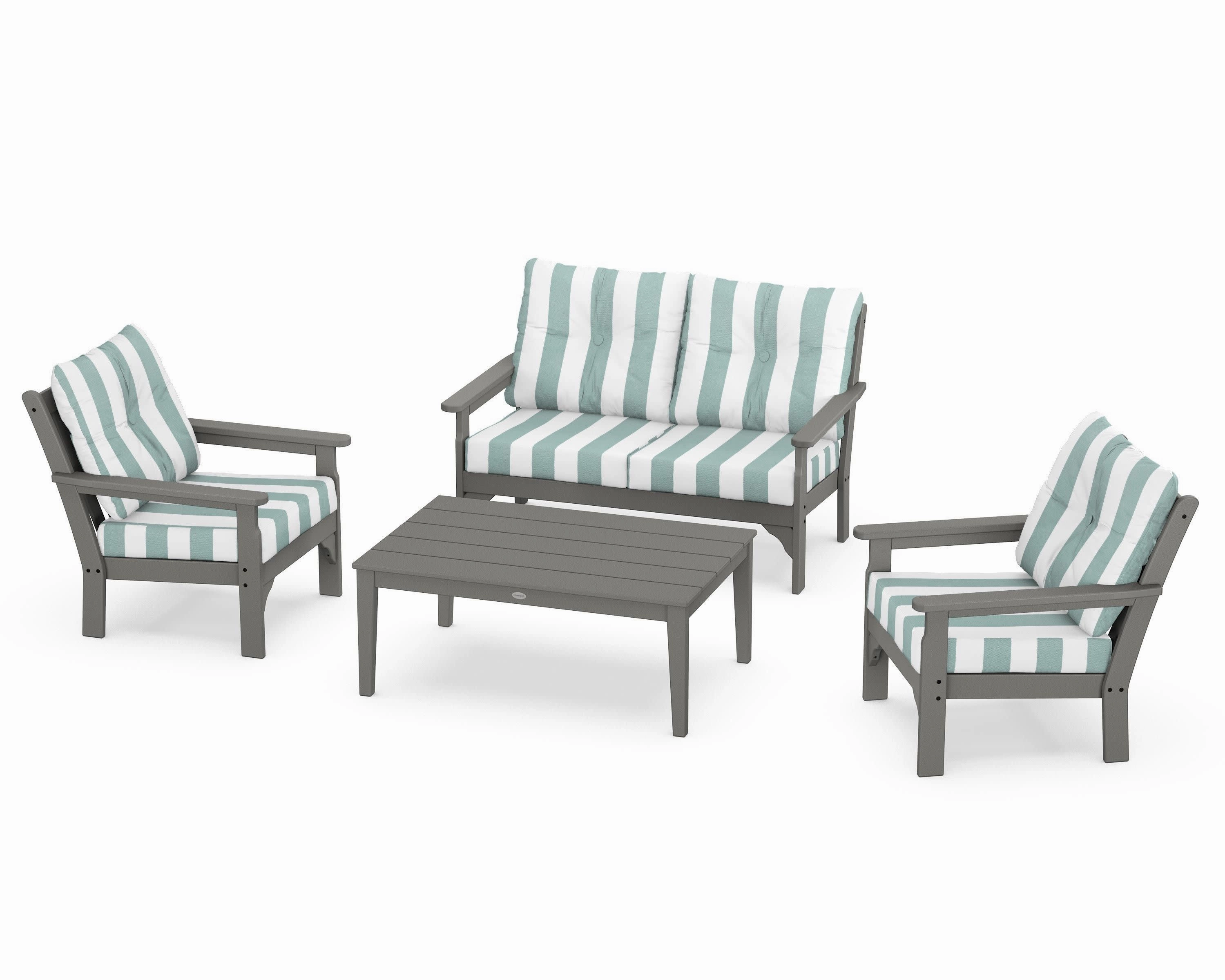 Vineyard 4-Piece Deep Seating Set