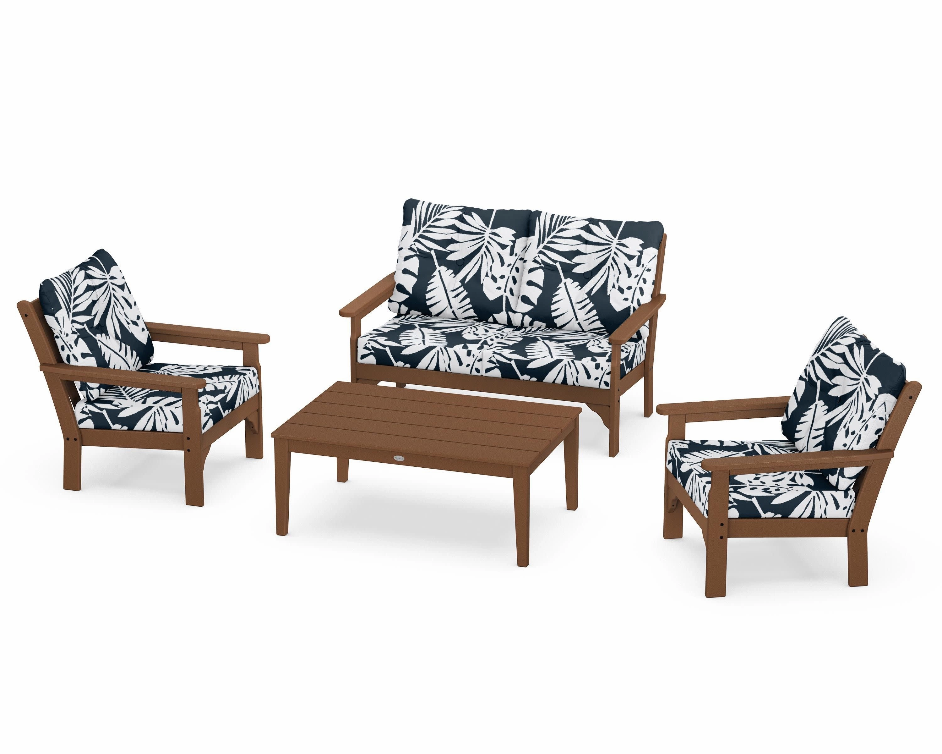 Vineyard 4-Piece Deep Seating Set