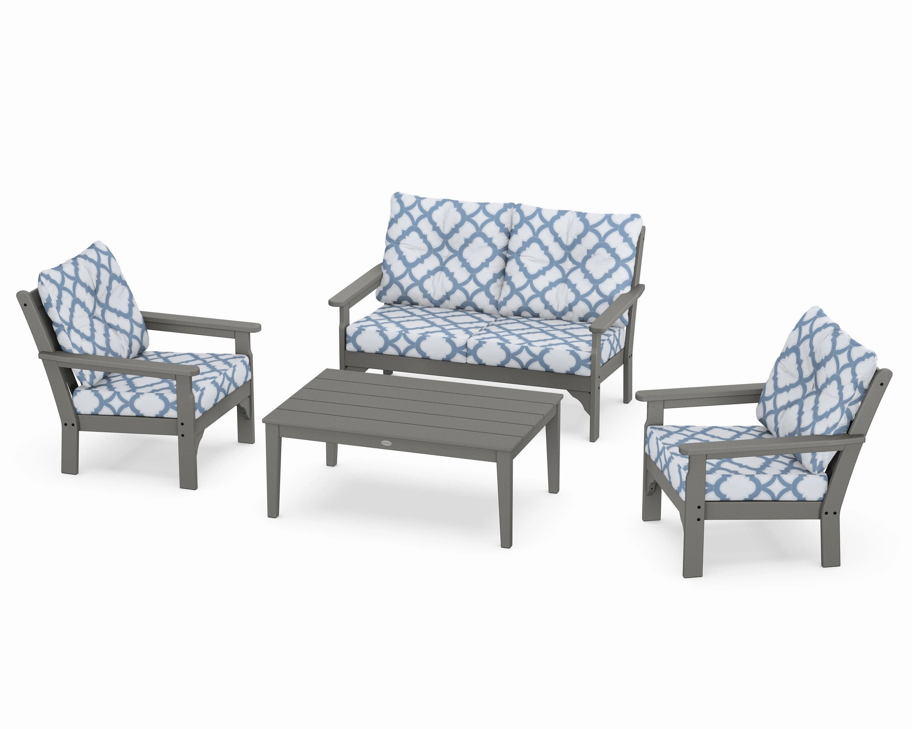 Vineyard 4-Piece Deep Seating Set
