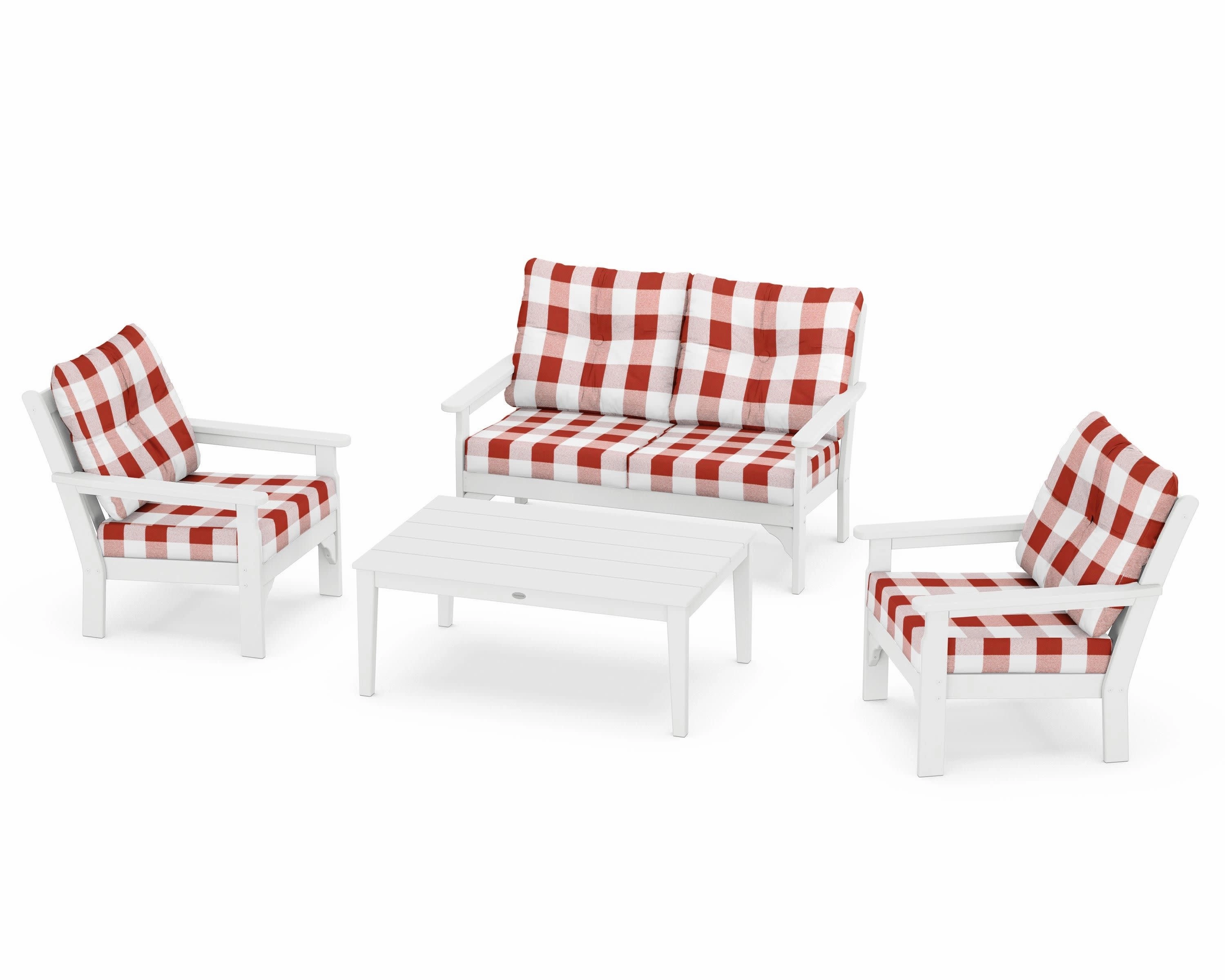 Vineyard 4-Piece Deep Seating Set