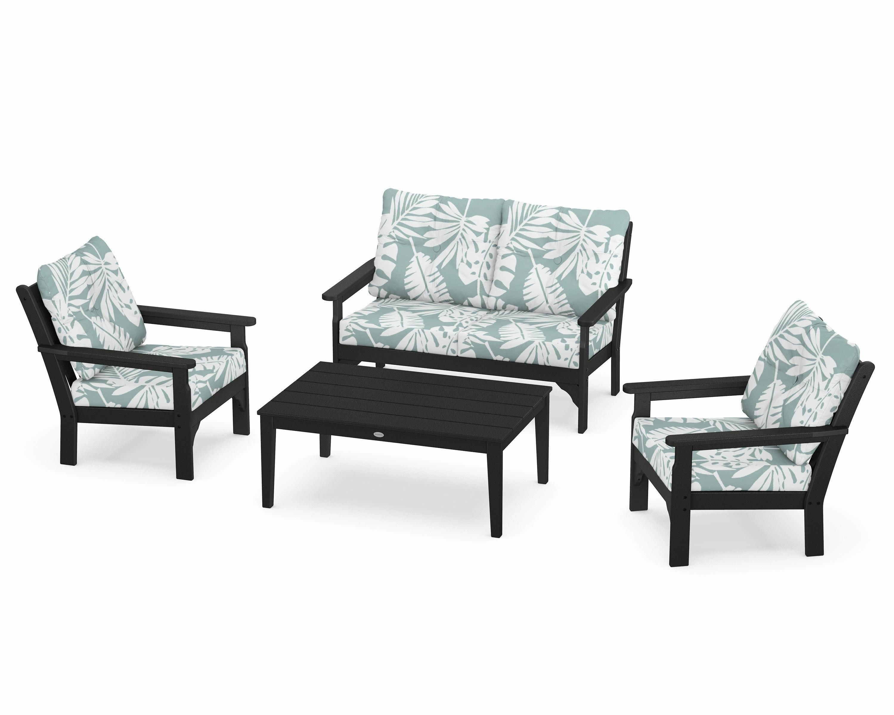 Vineyard 4-Piece Deep Seating Set