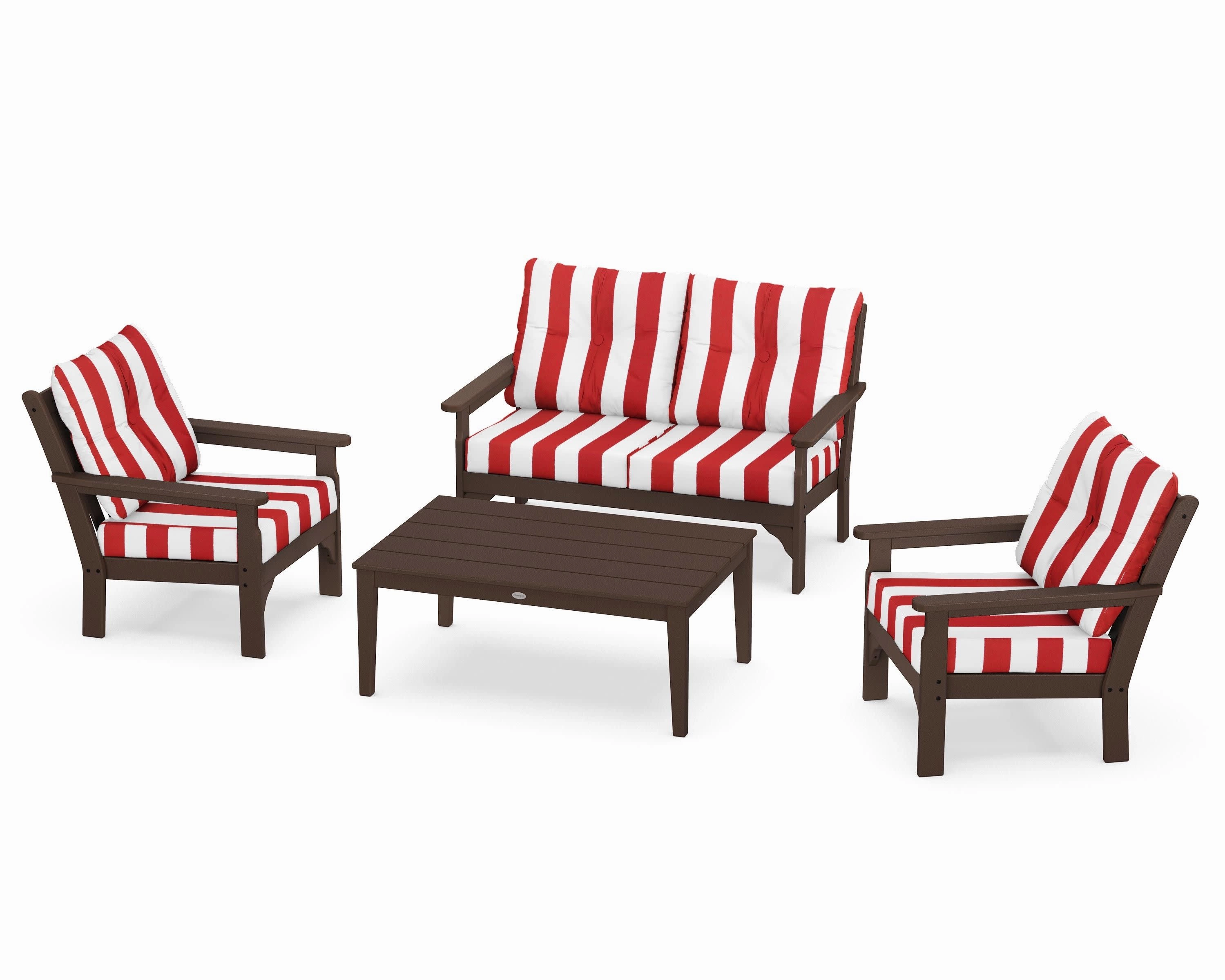 Vineyard 4-Piece Deep Seating Set