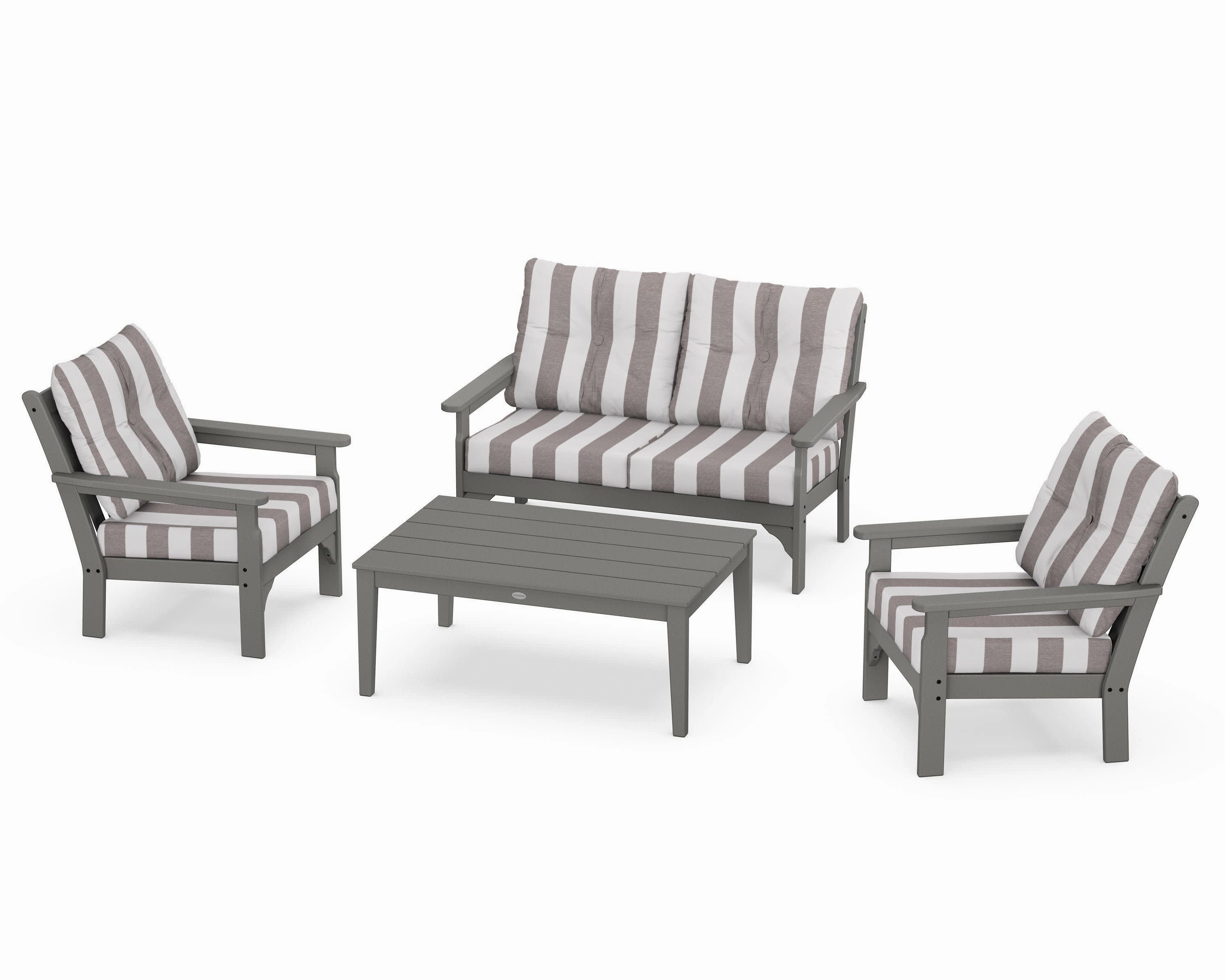 Vineyard 4-Piece Deep Seating Set