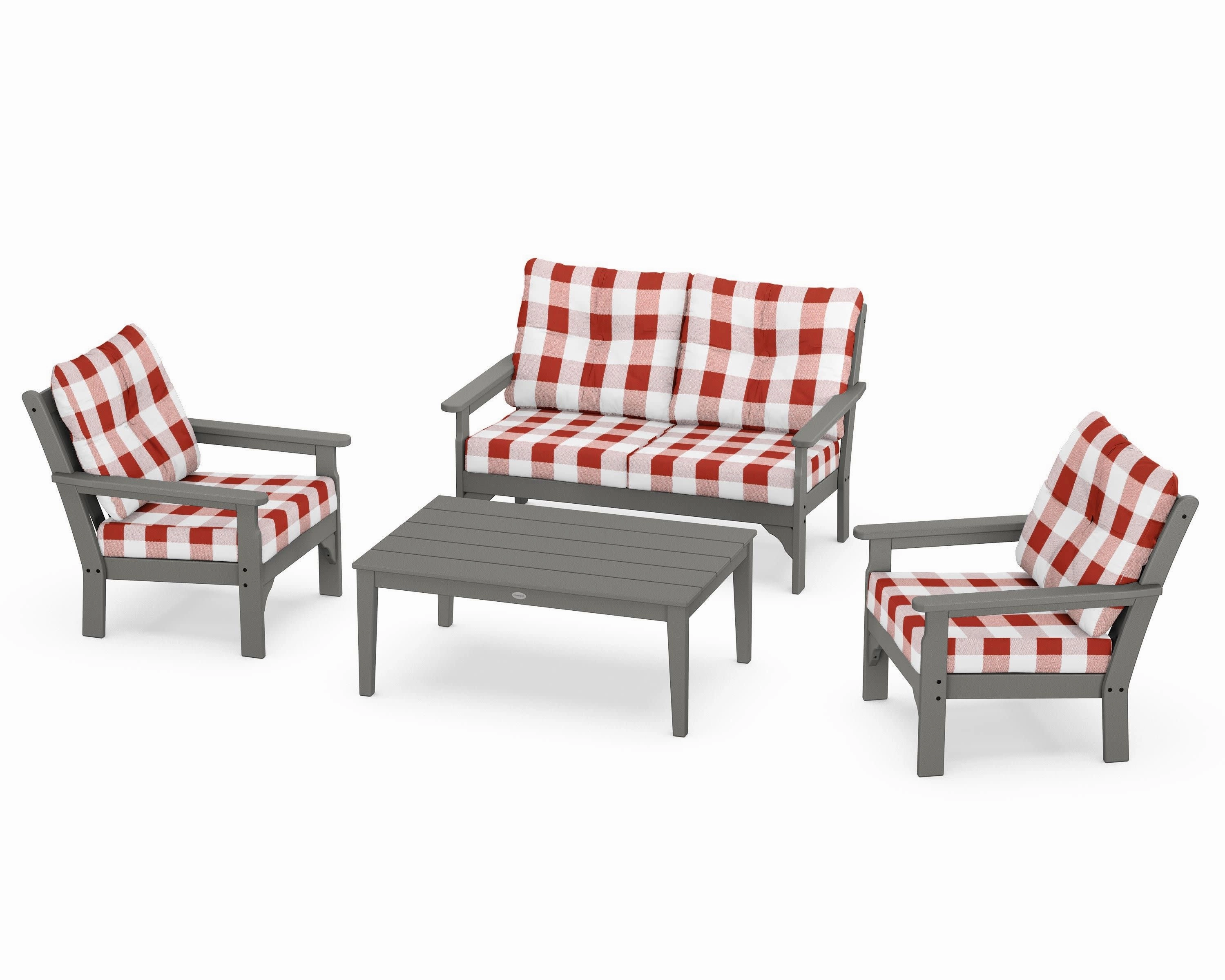 Vineyard 4-Piece Deep Seating Set