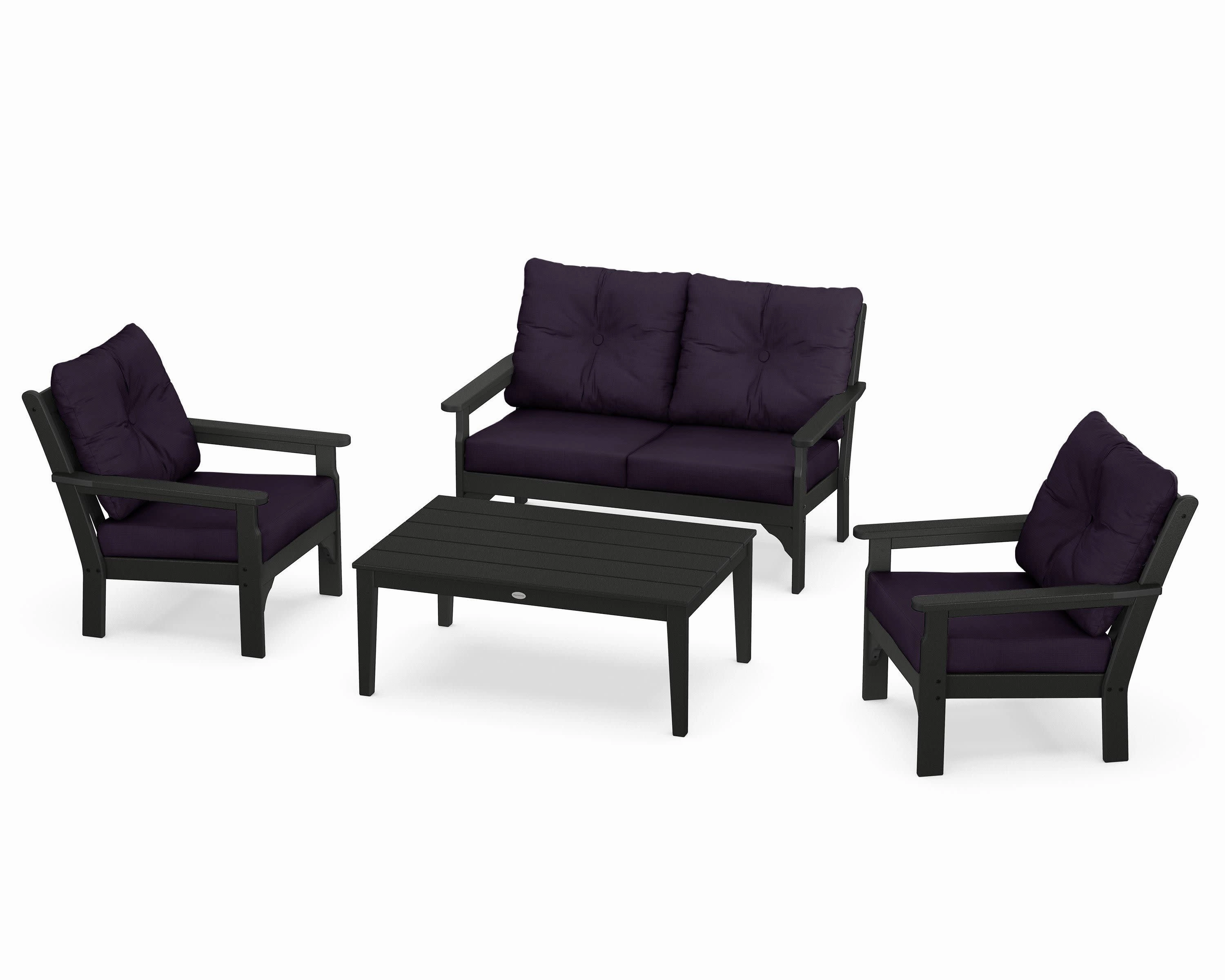 Vineyard 4-Piece Deep Seating Set