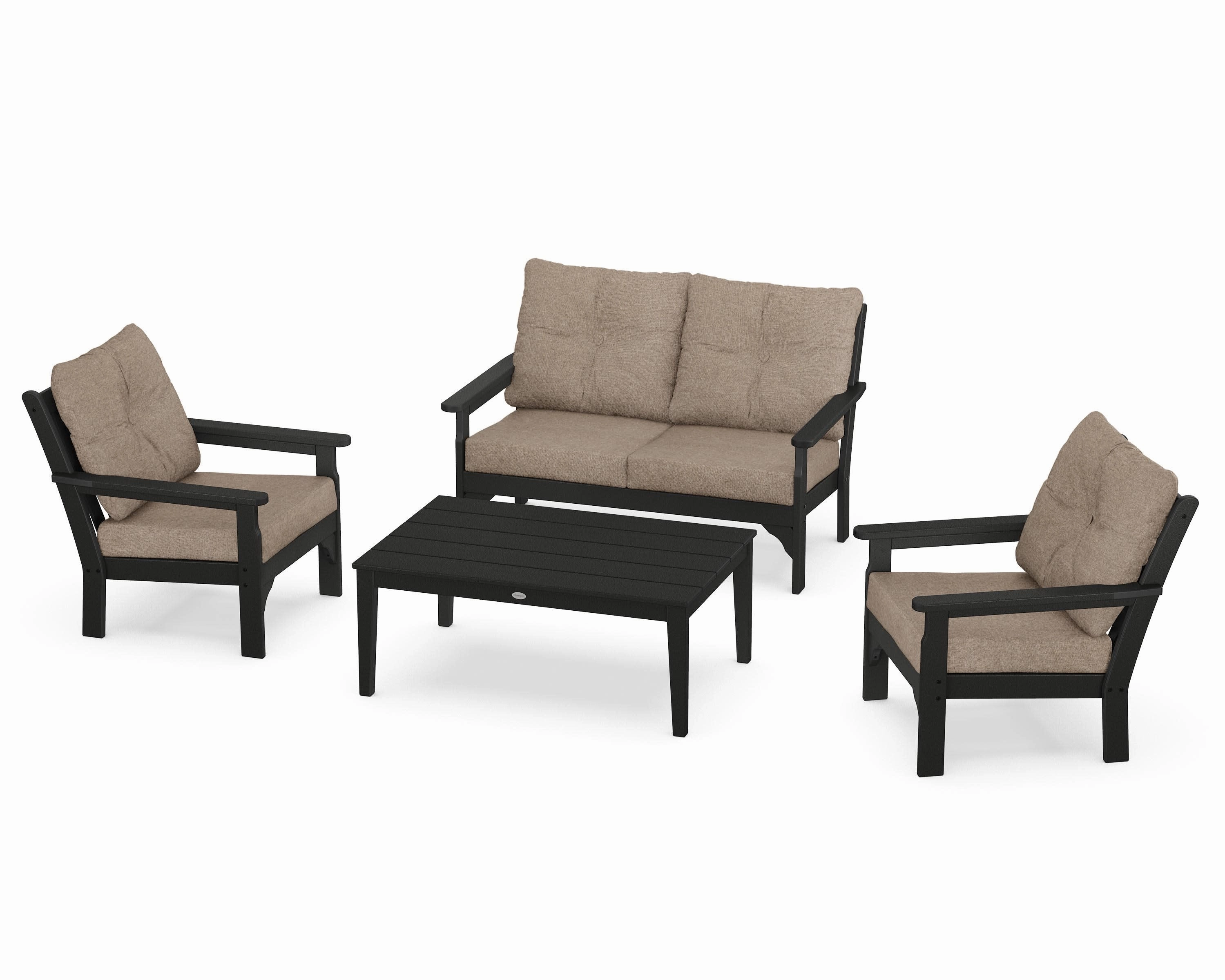 Vineyard 4-Piece Deep Seating Set