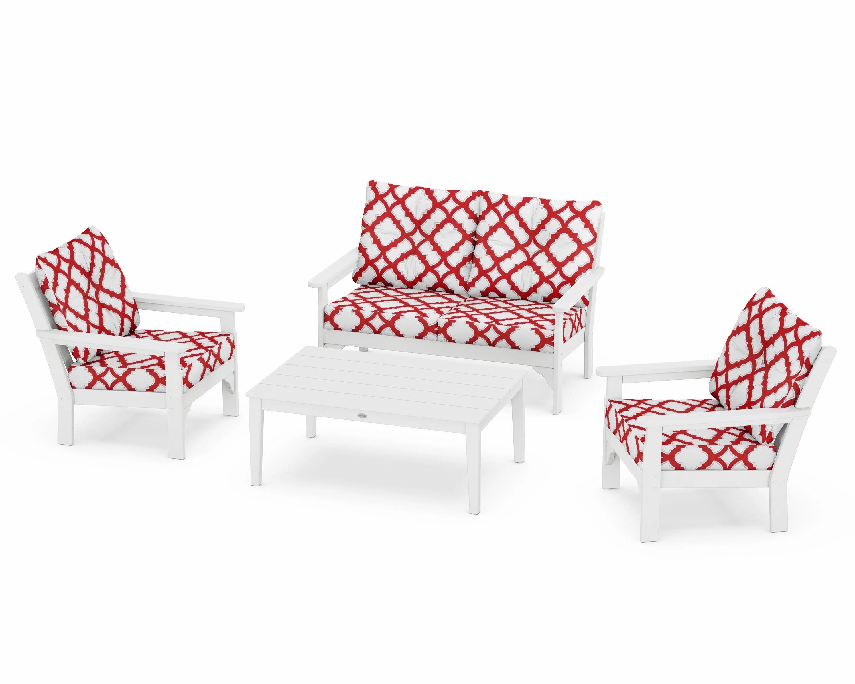 Vineyard 4-Piece Deep Seating Set