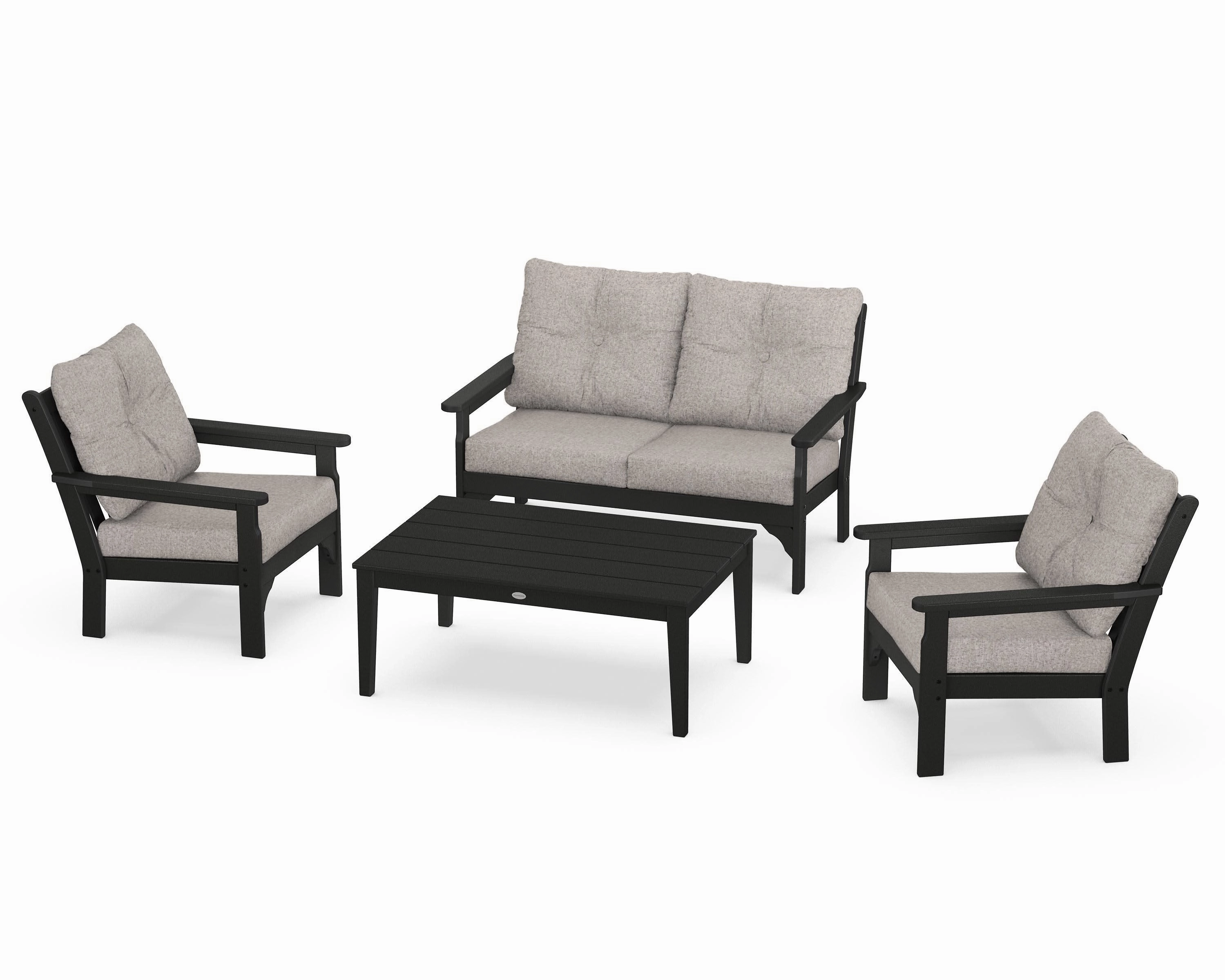 Vineyard 4-Piece Deep Seating Set