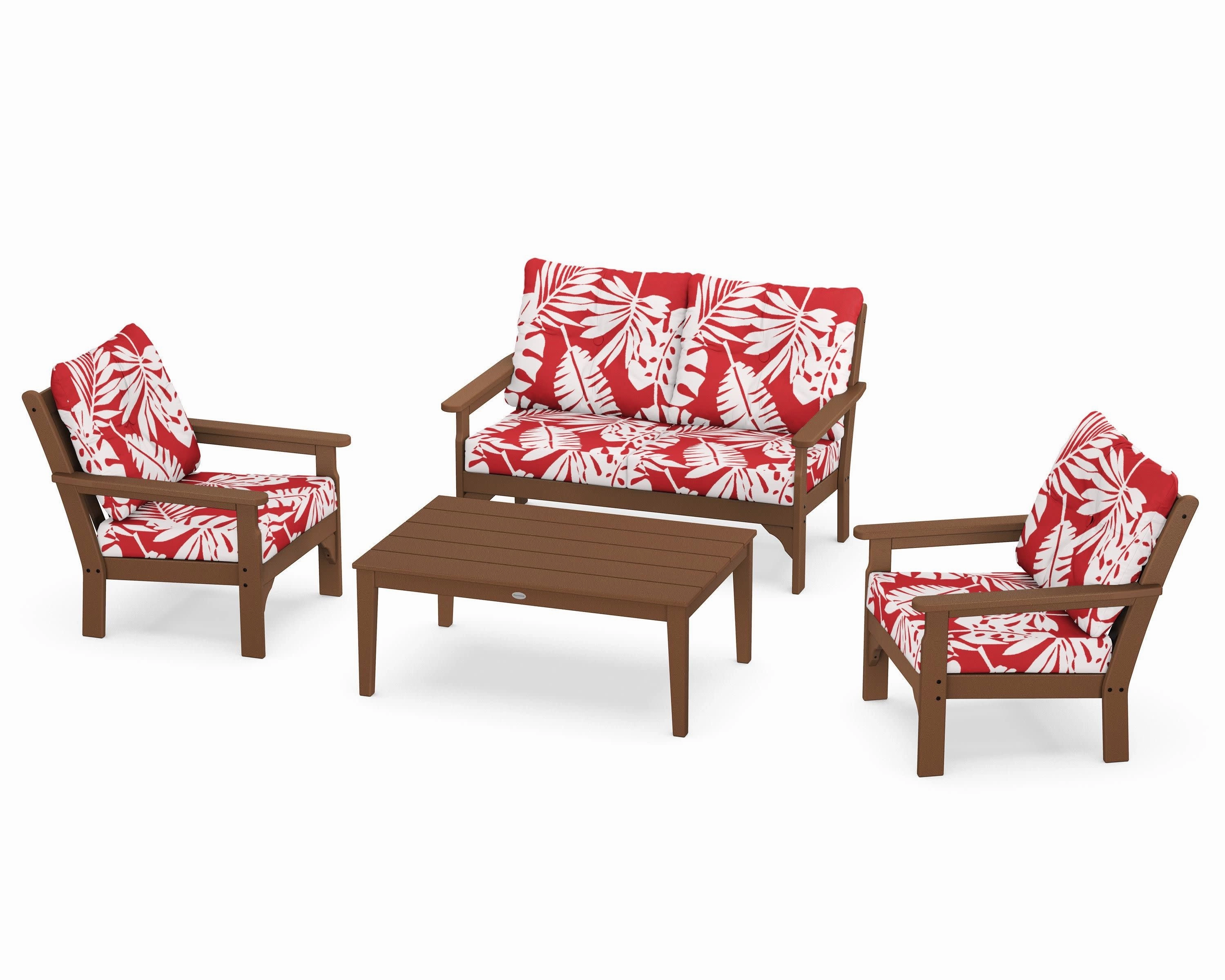 Vineyard 4-Piece Deep Seating Set