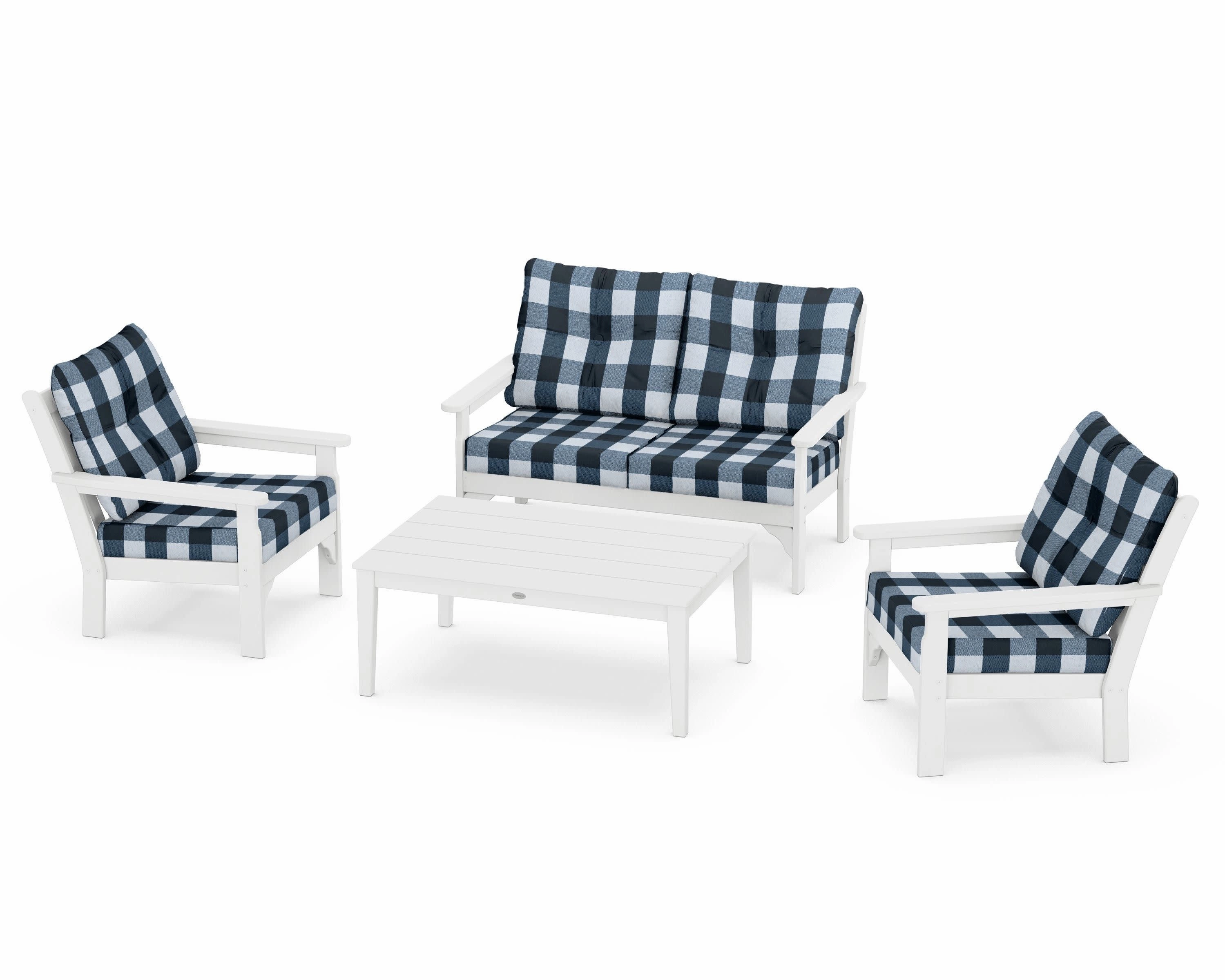 Vineyard 4-Piece Deep Seating Set