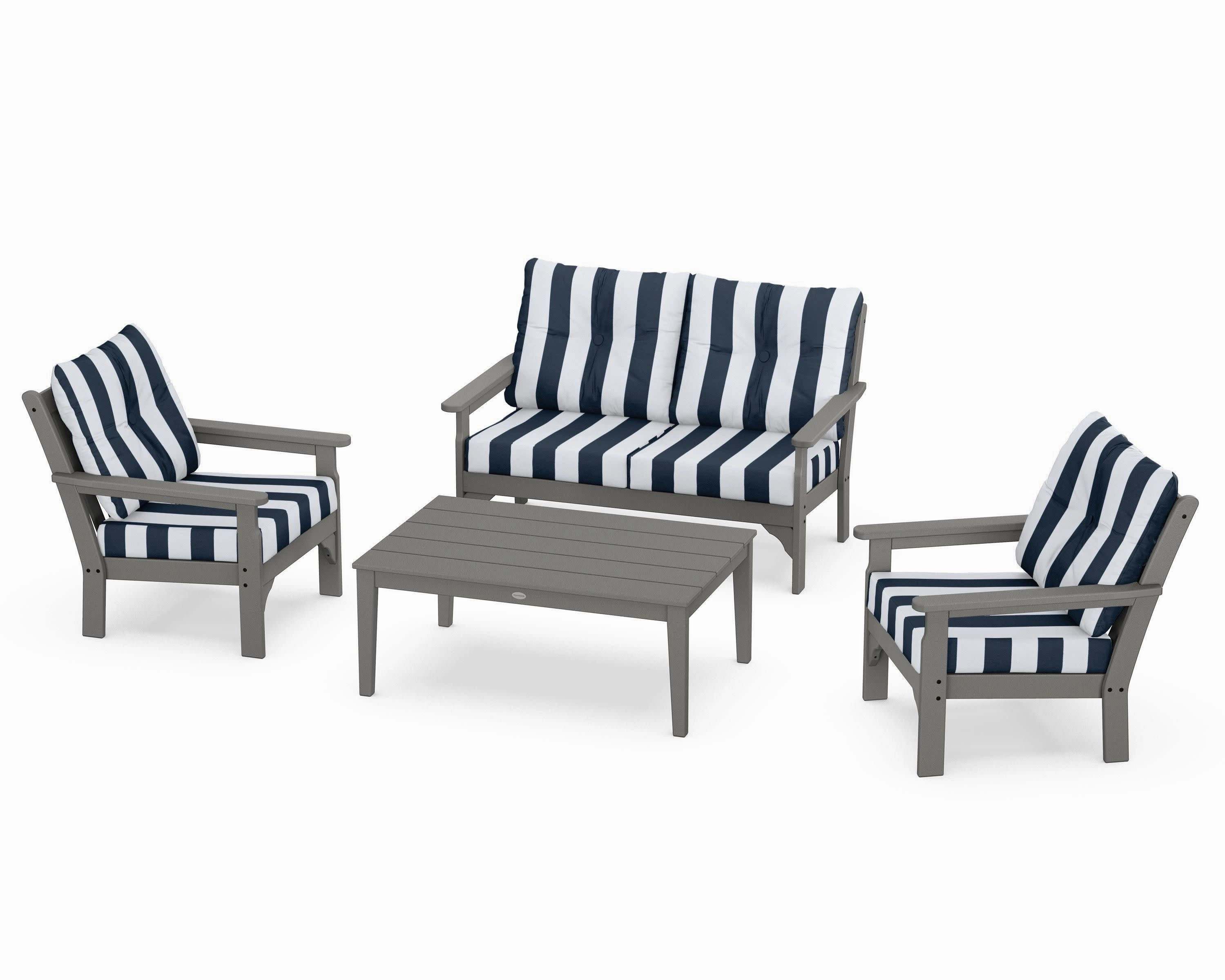 Vineyard 4-Piece Deep Seating Set