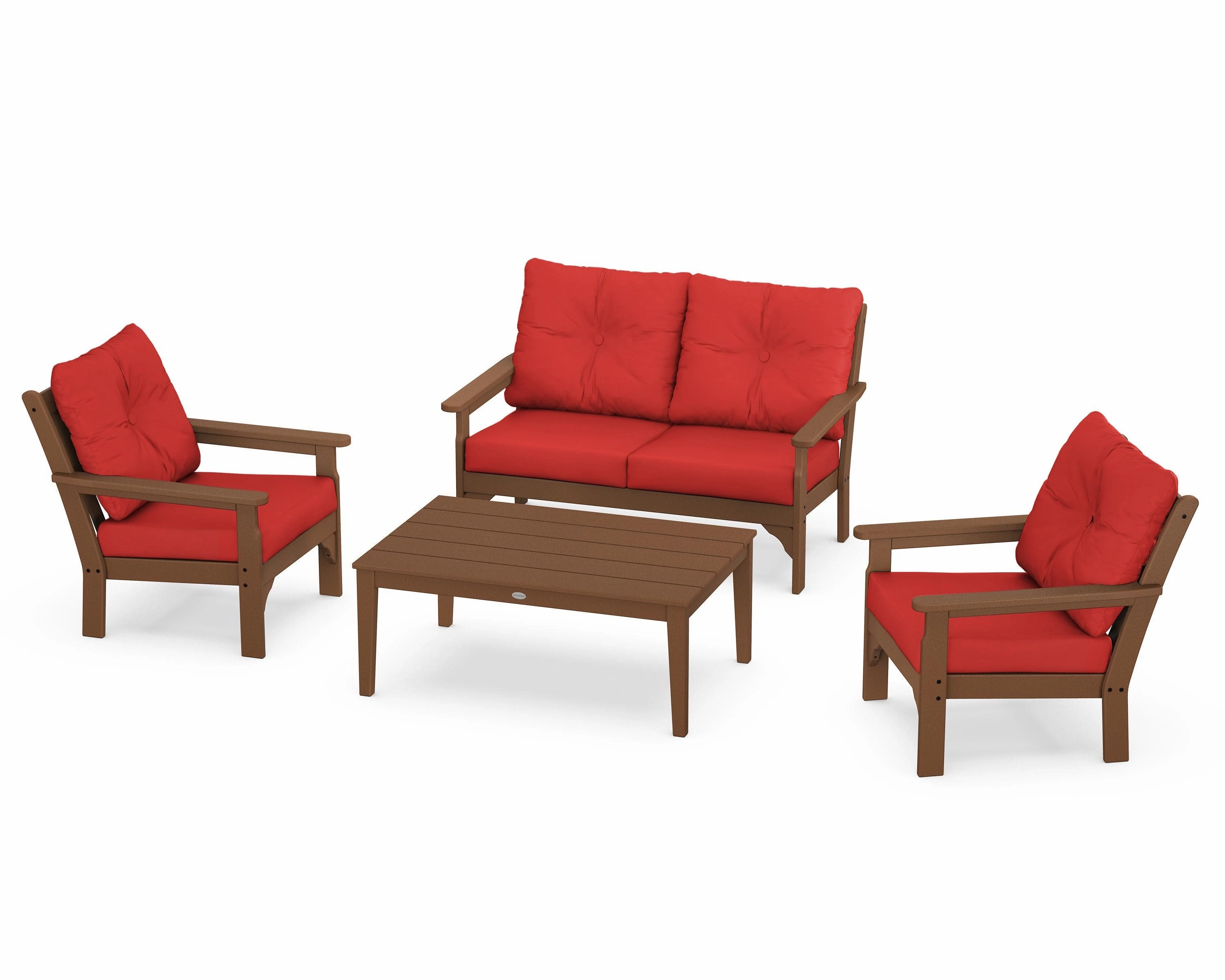 Vineyard 4-Piece Deep Seating Set