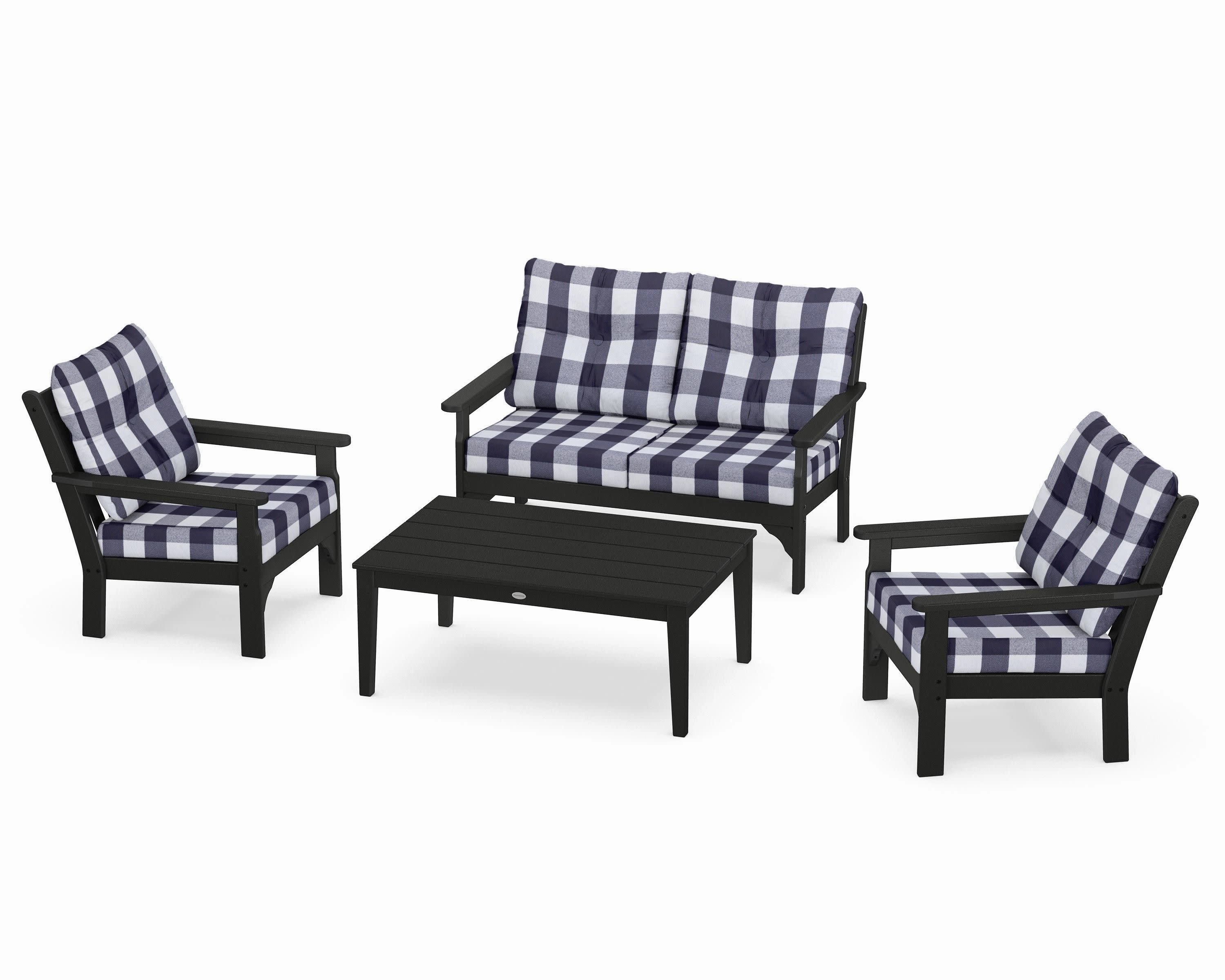 Vineyard 4-Piece Deep Seating Set