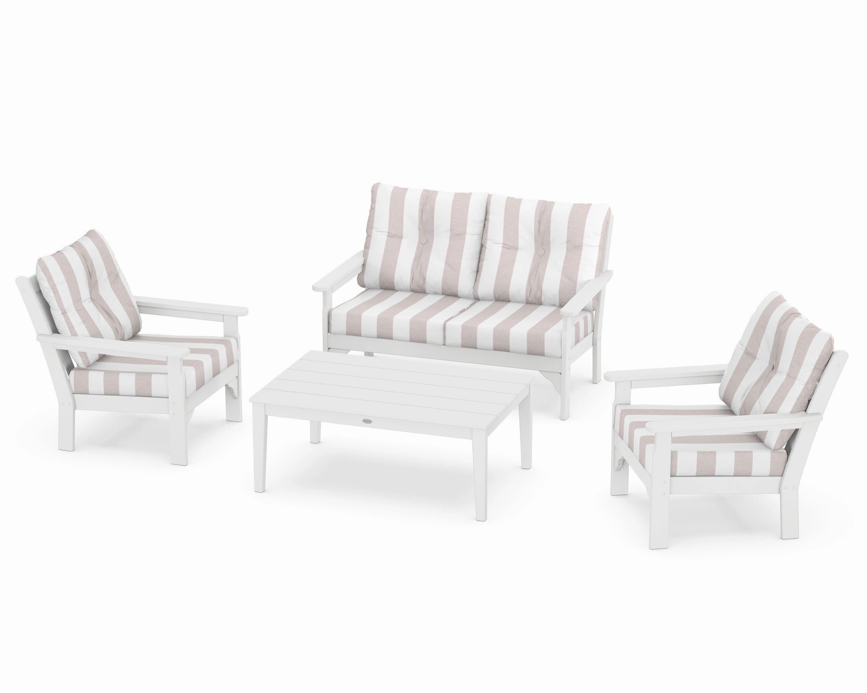 Vineyard 4-Piece Deep Seating Set