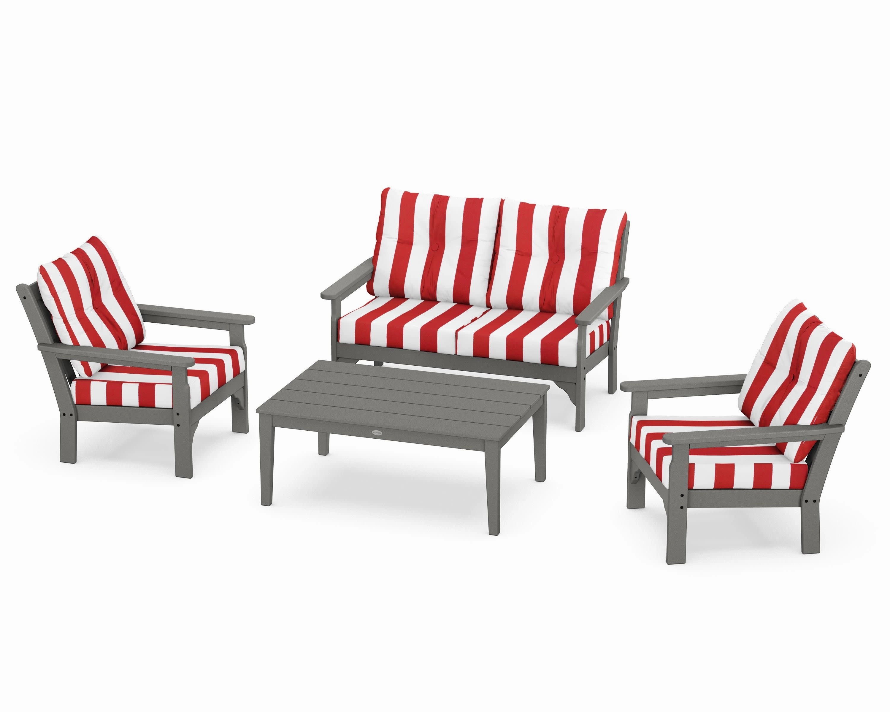 Vineyard 4-Piece Deep Seating Set