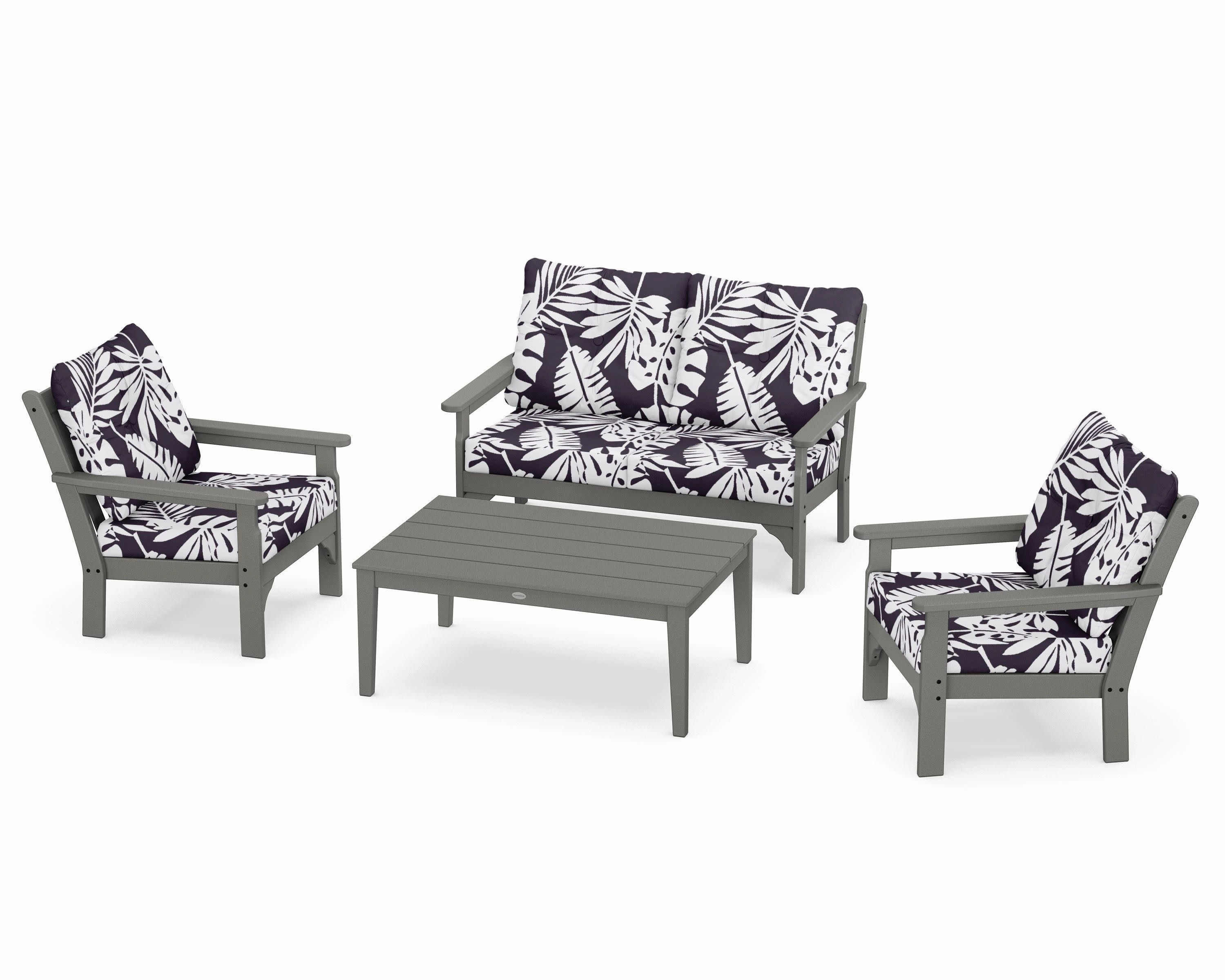 Vineyard 4-Piece Deep Seating Set
