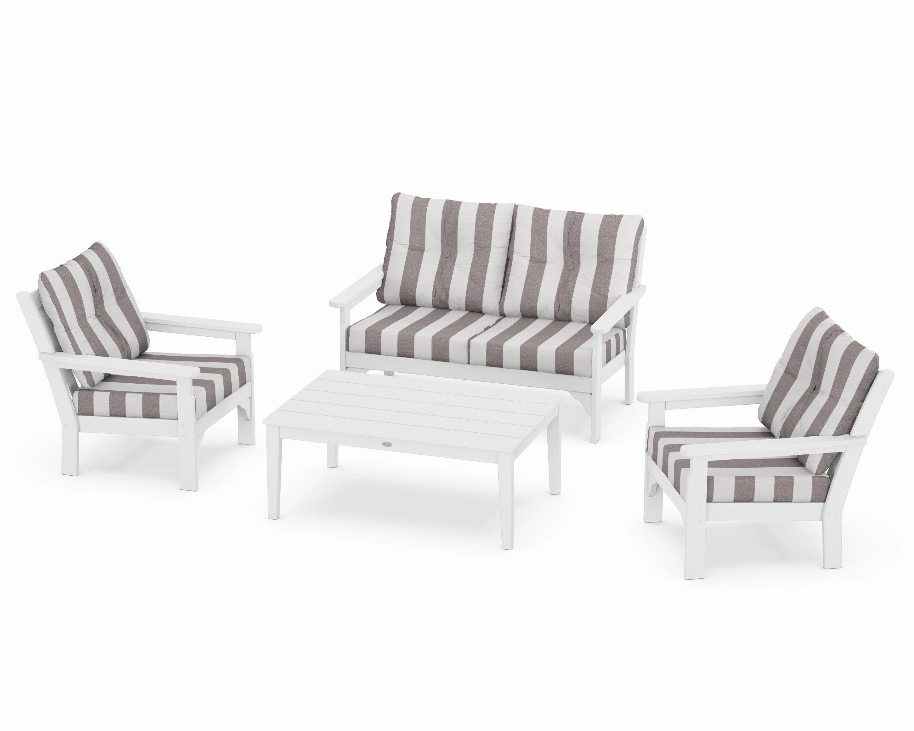 Vineyard 4-Piece Deep Seating Set