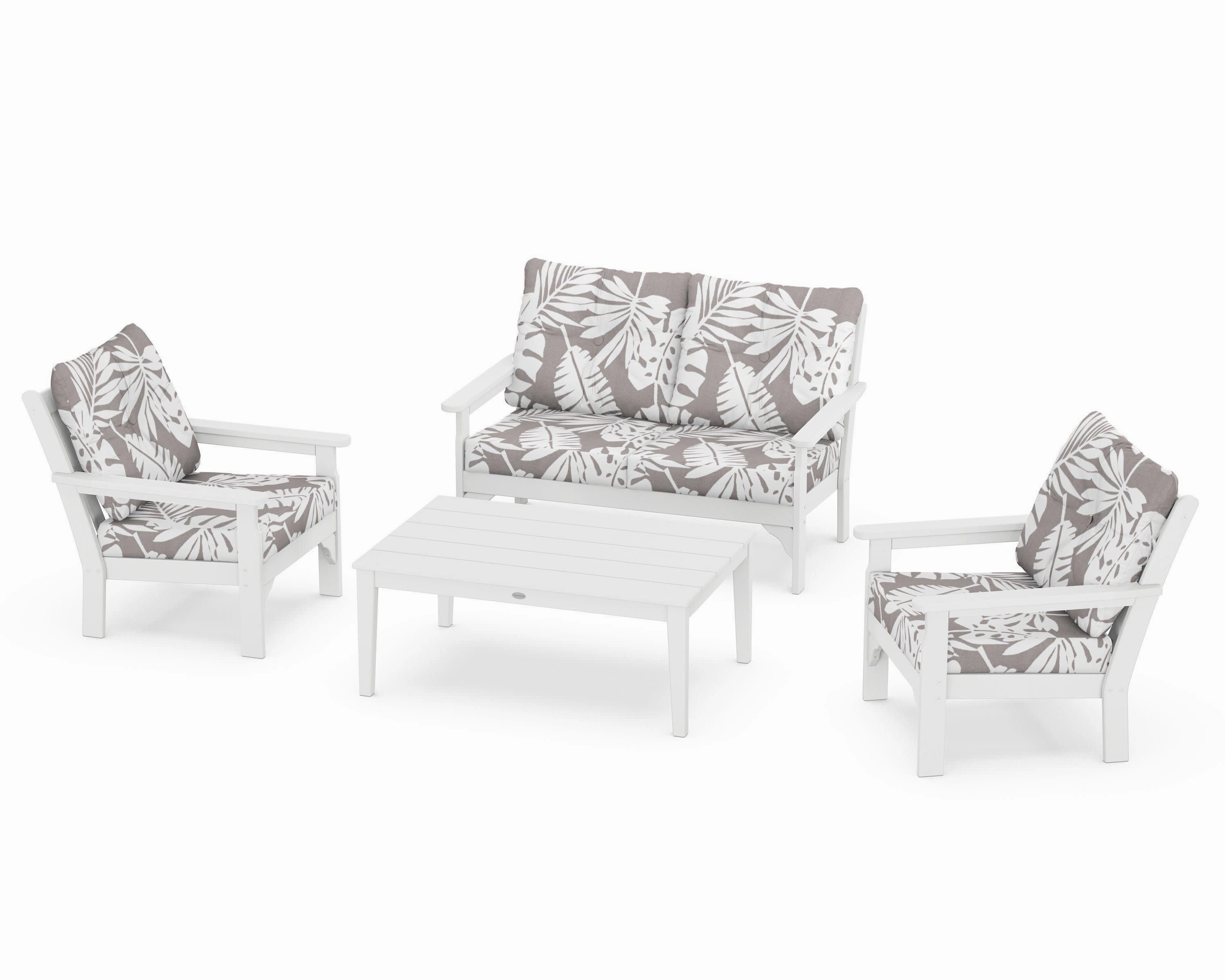 Vineyard 4-Piece Deep Seating Set