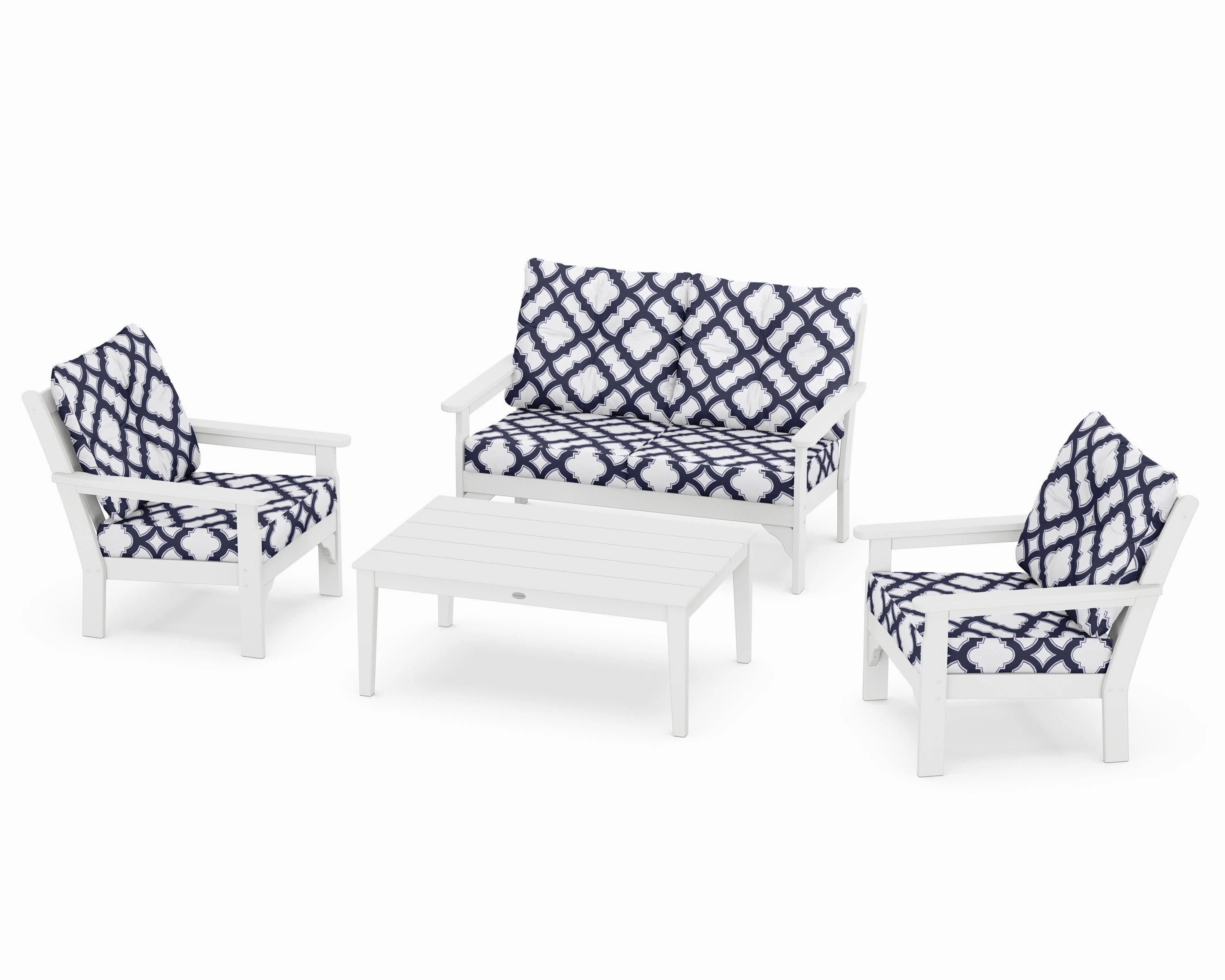 Vineyard 4-Piece Deep Seating Set