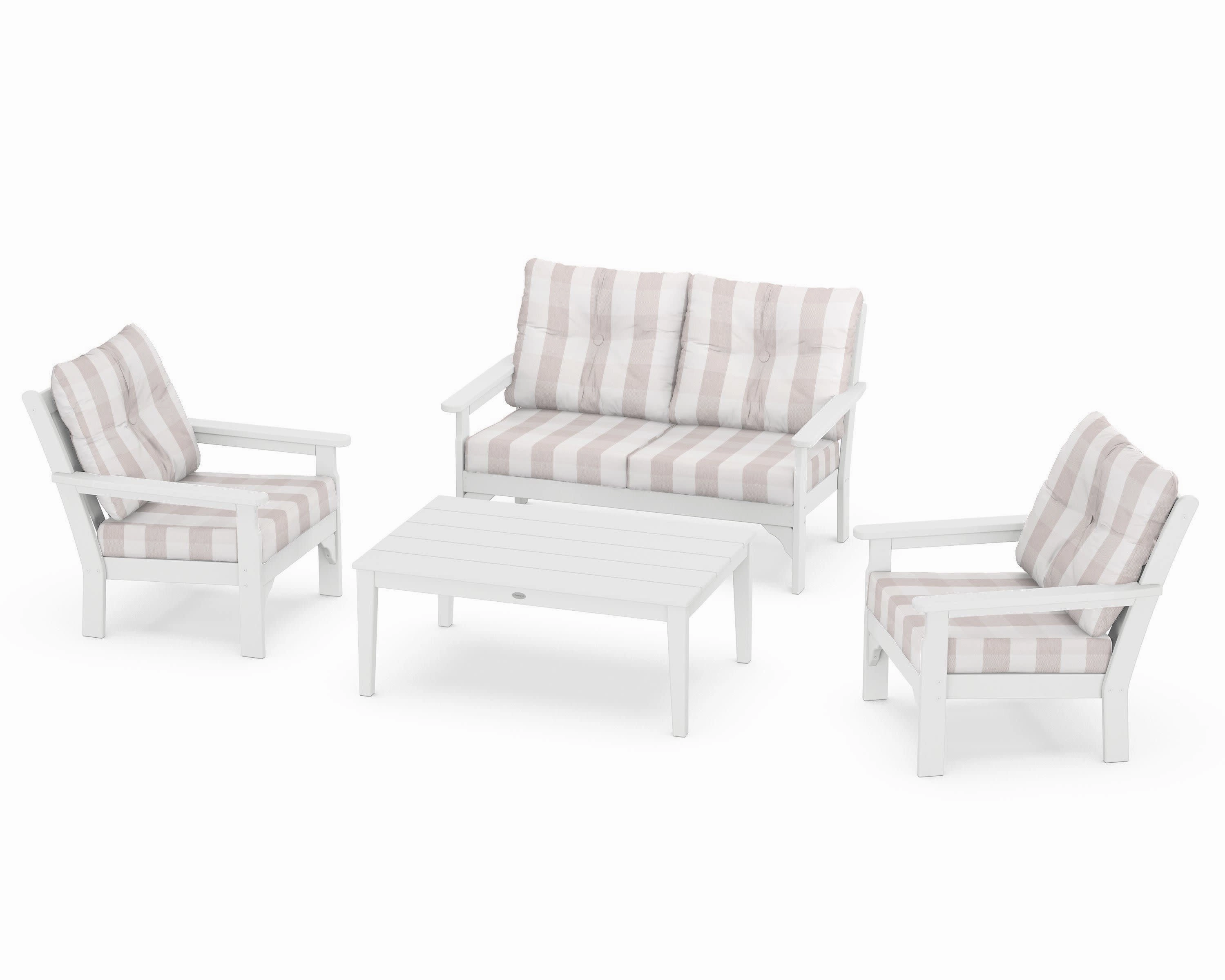 Vineyard 4-Piece Deep Seating Set
