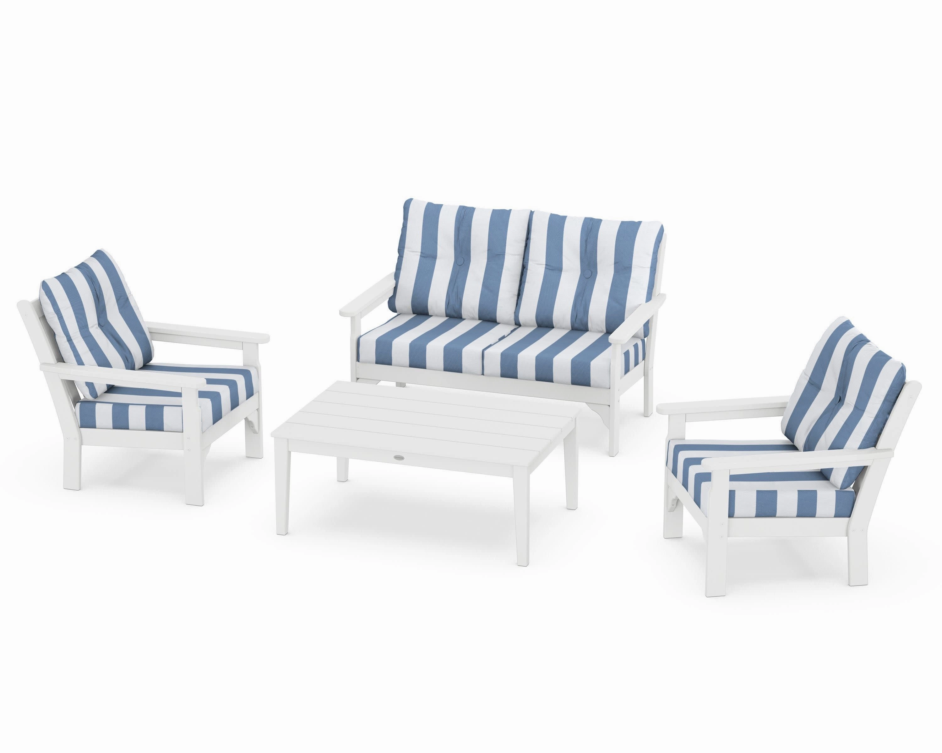 Vineyard 4-Piece Deep Seating Set
