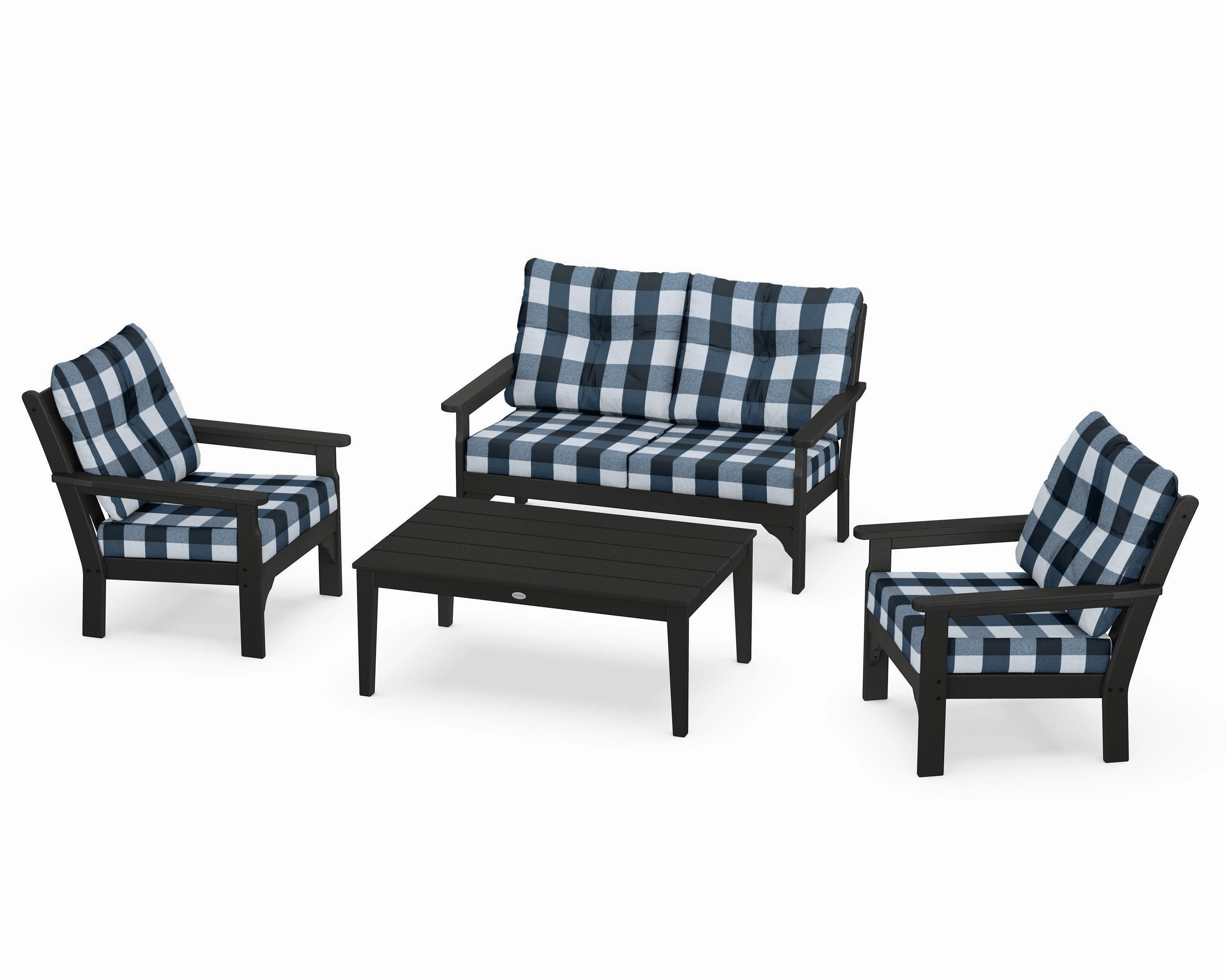 Vineyard 4-Piece Deep Seating Set