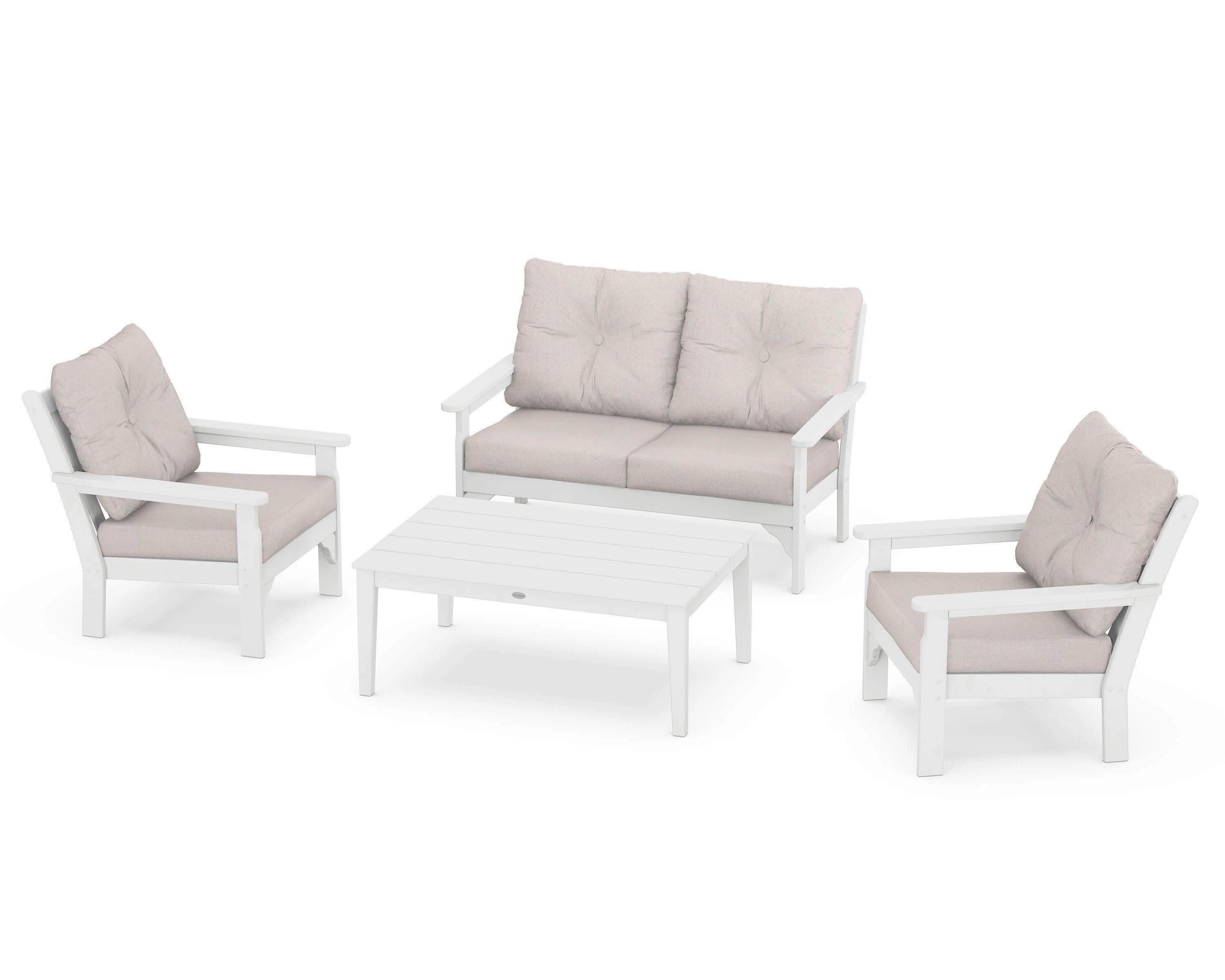 Vineyard 4-Piece Deep Seating Set