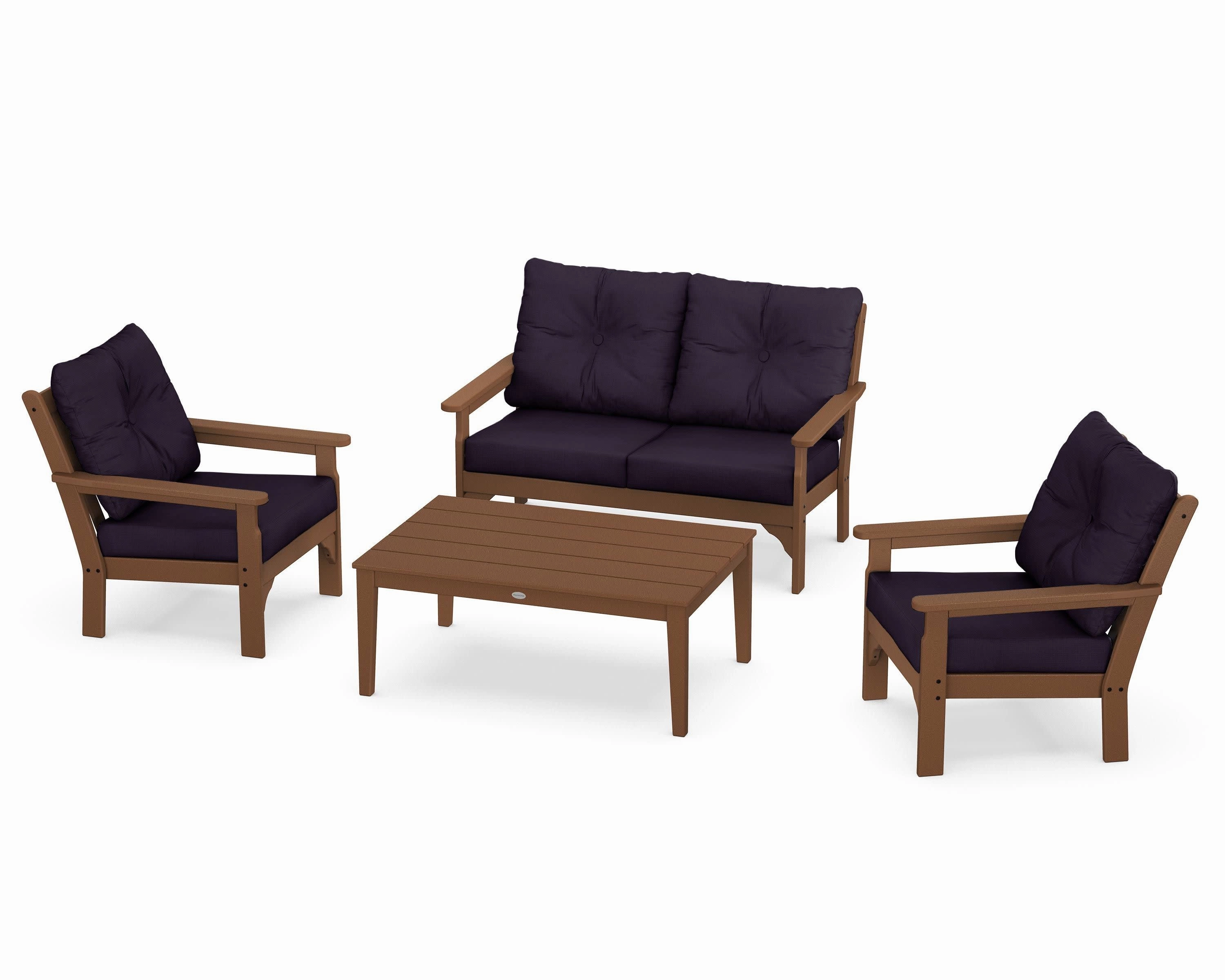 Vineyard 4-Piece Deep Seating Set
