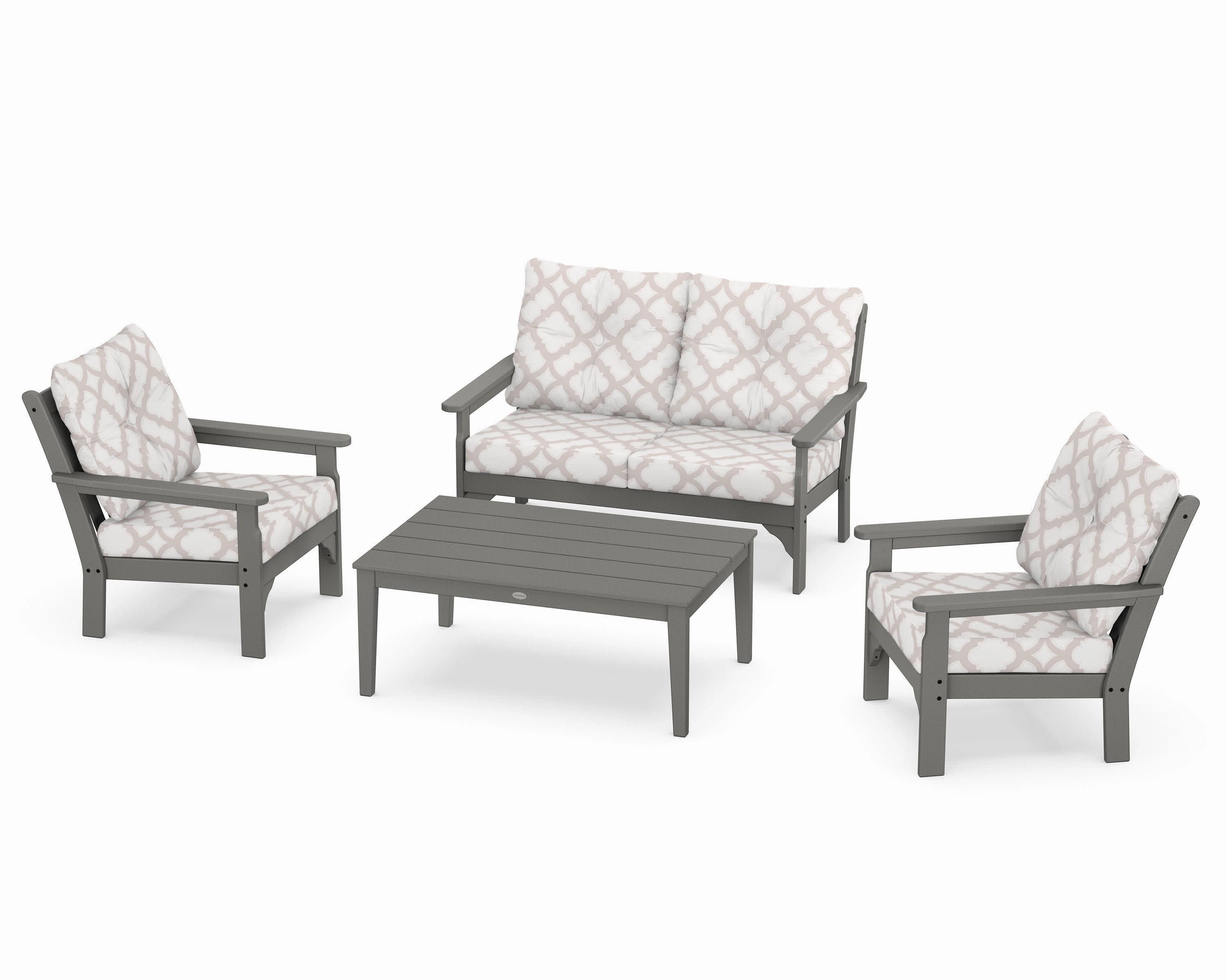 Vineyard 4-Piece Deep Seating Set