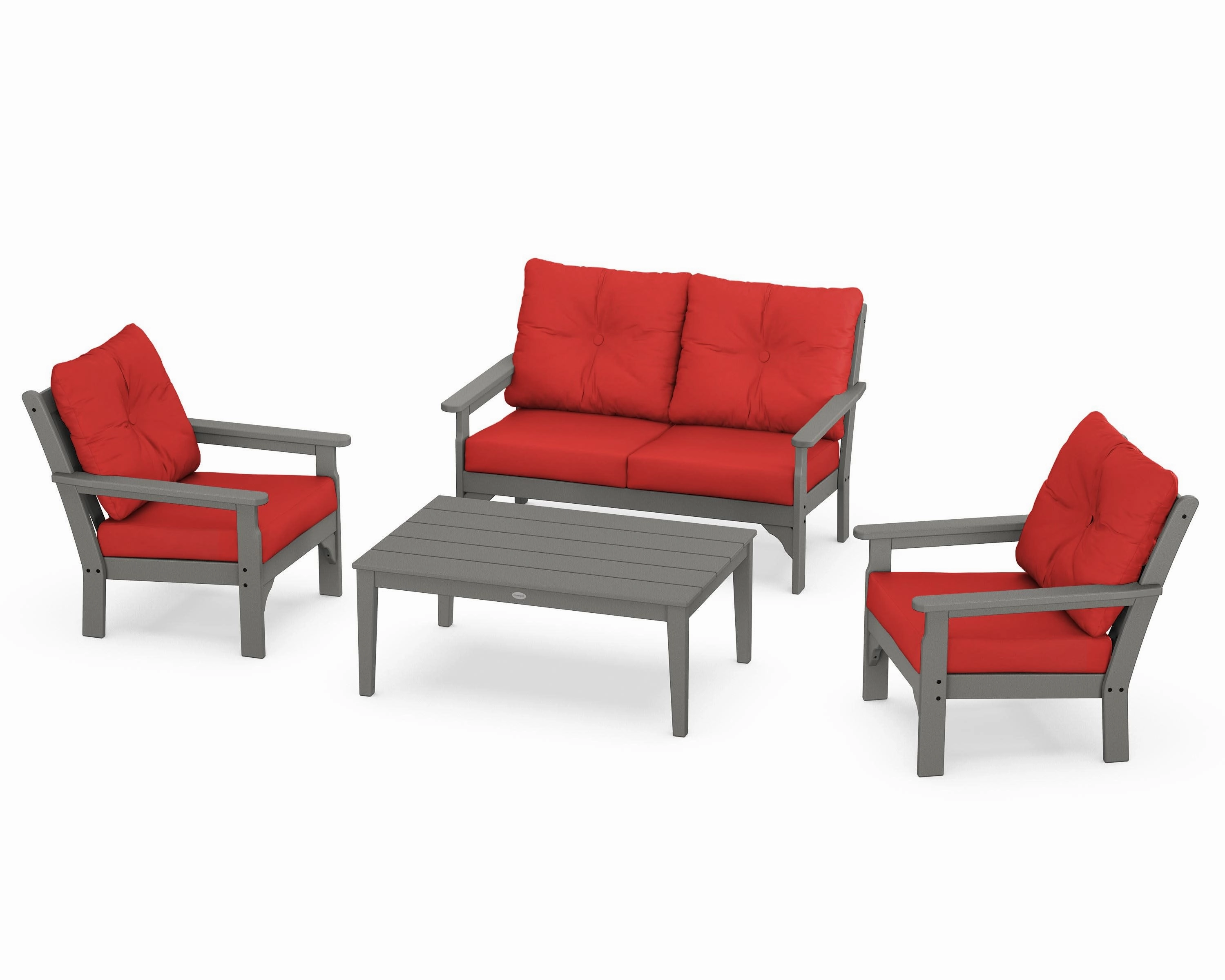 Vineyard 4-Piece Deep Seating Set