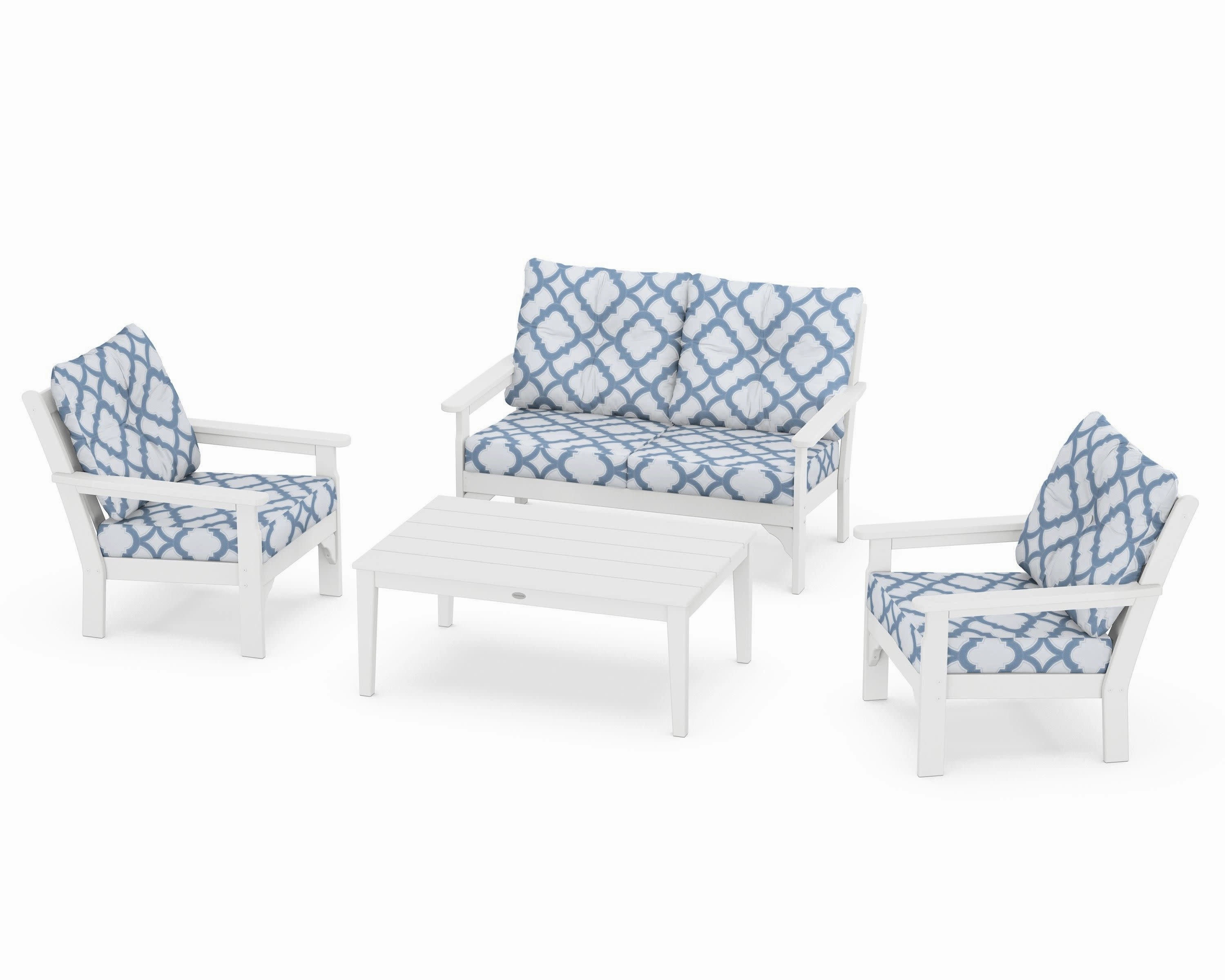 Vineyard 4-Piece Deep Seating Set