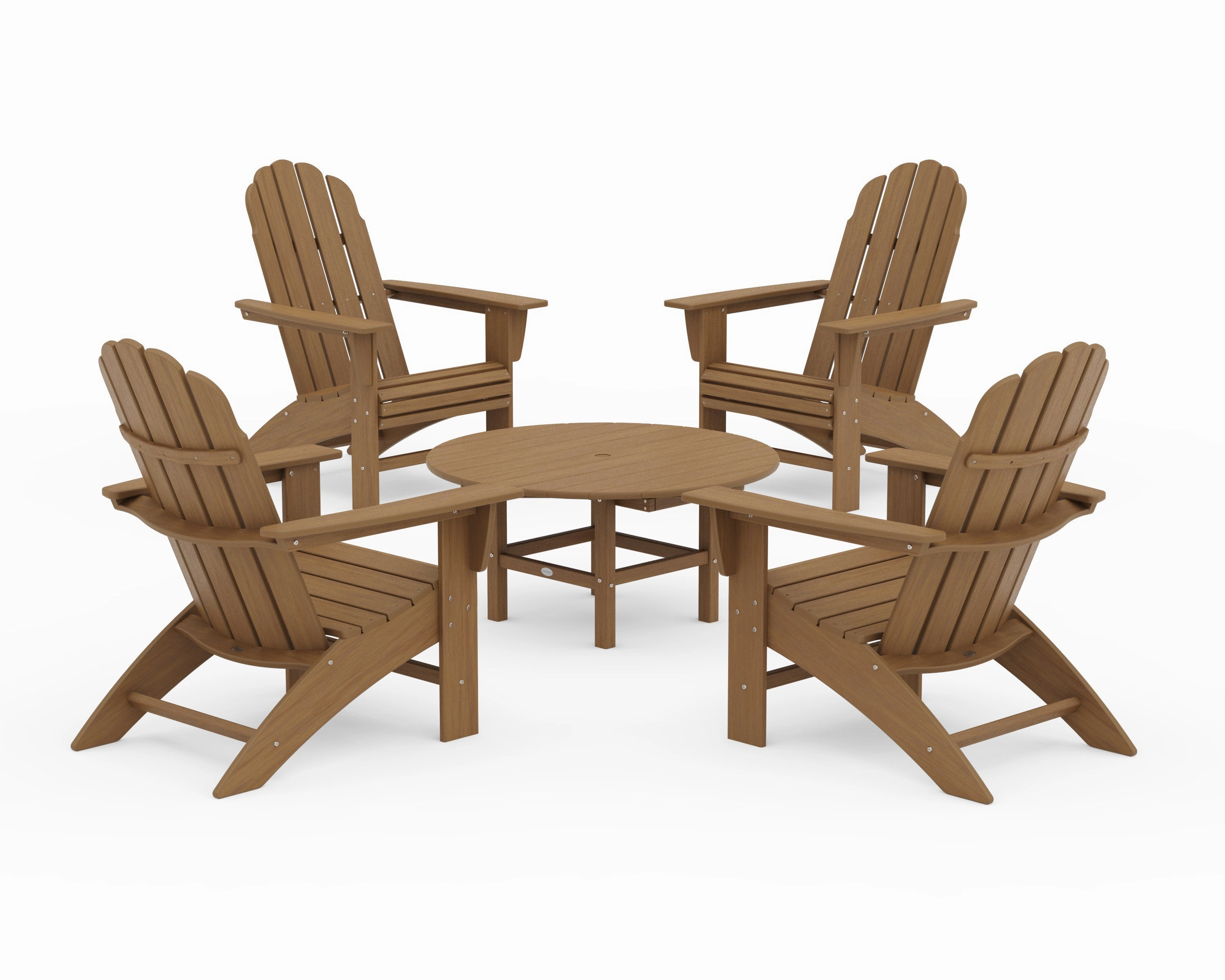 Vineyard 5-Piece Oversized Adirondack Set