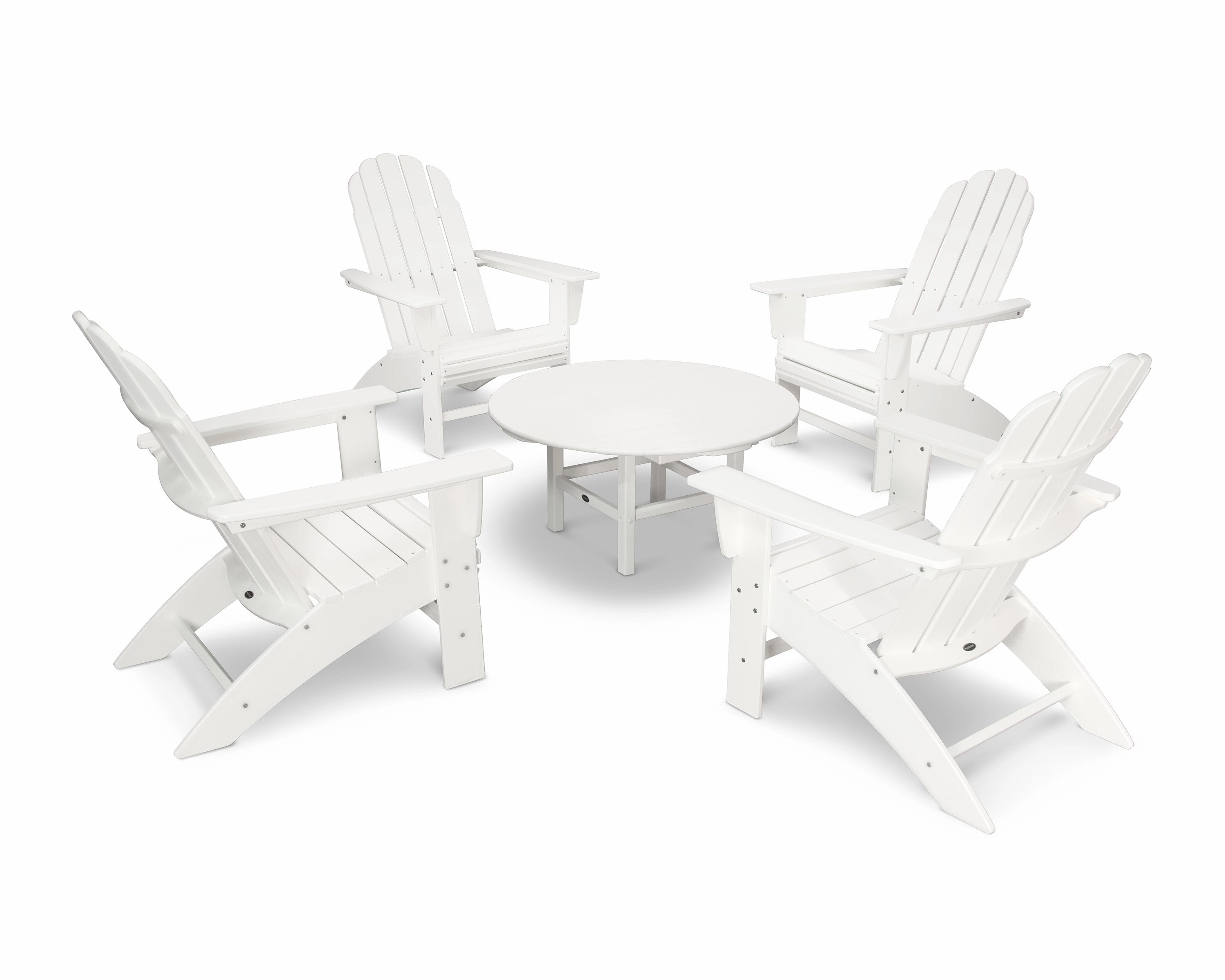 Vineyard 5-Piece Oversized Adirondack Set