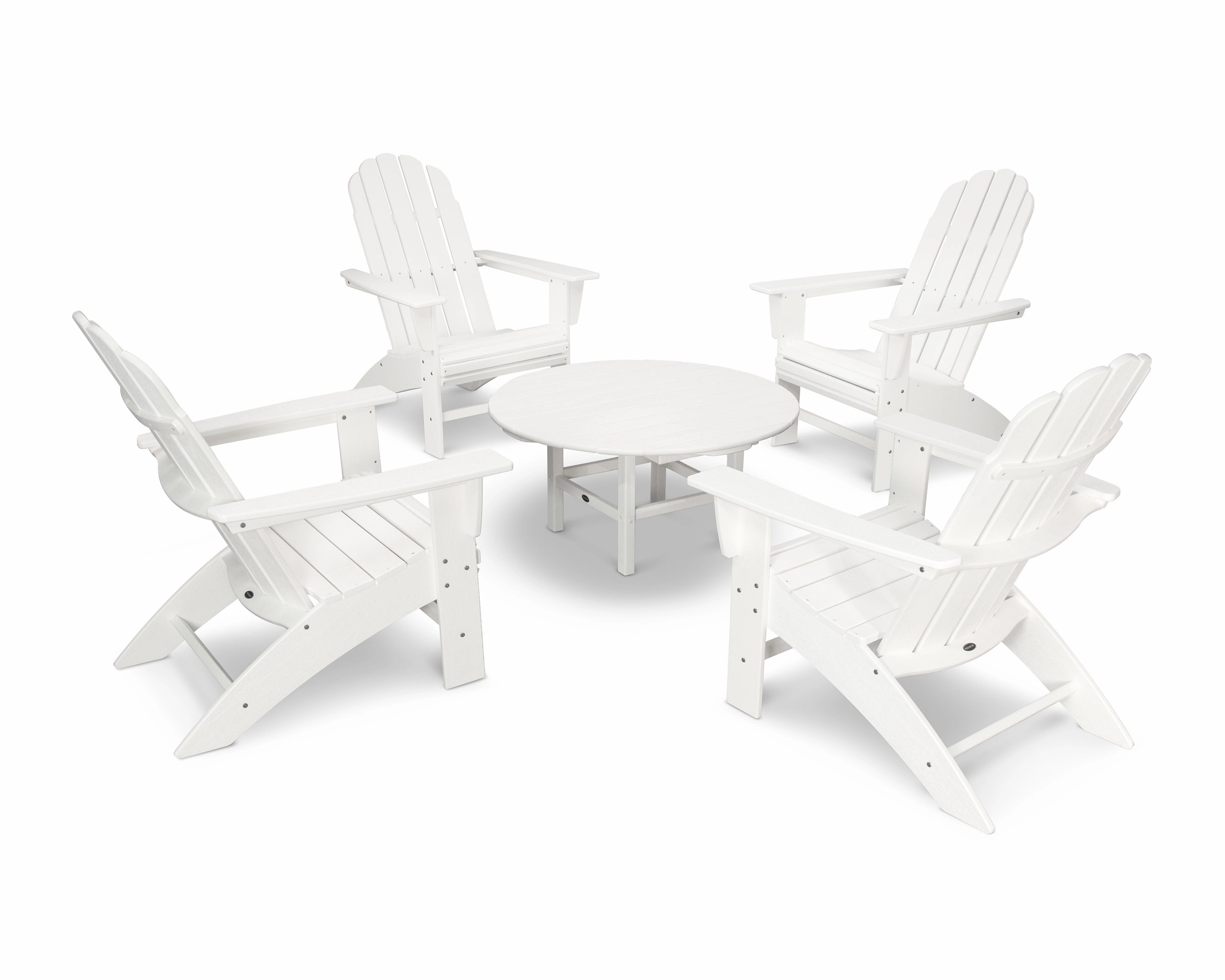 Vineyard 5-Piece Oversized Adirondack Set