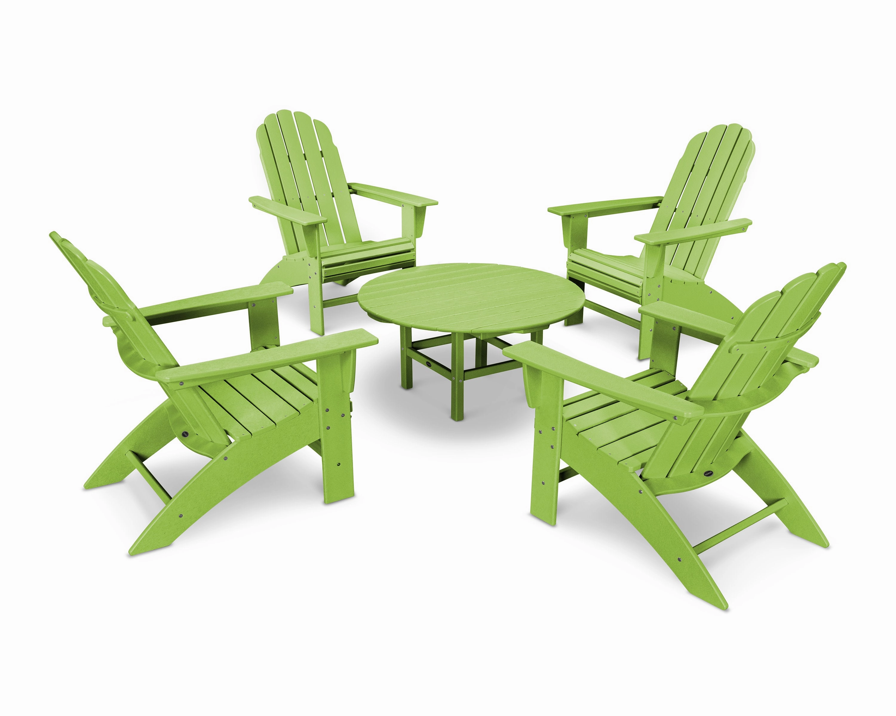 Vineyard 5-Piece Oversized Adirondack Set