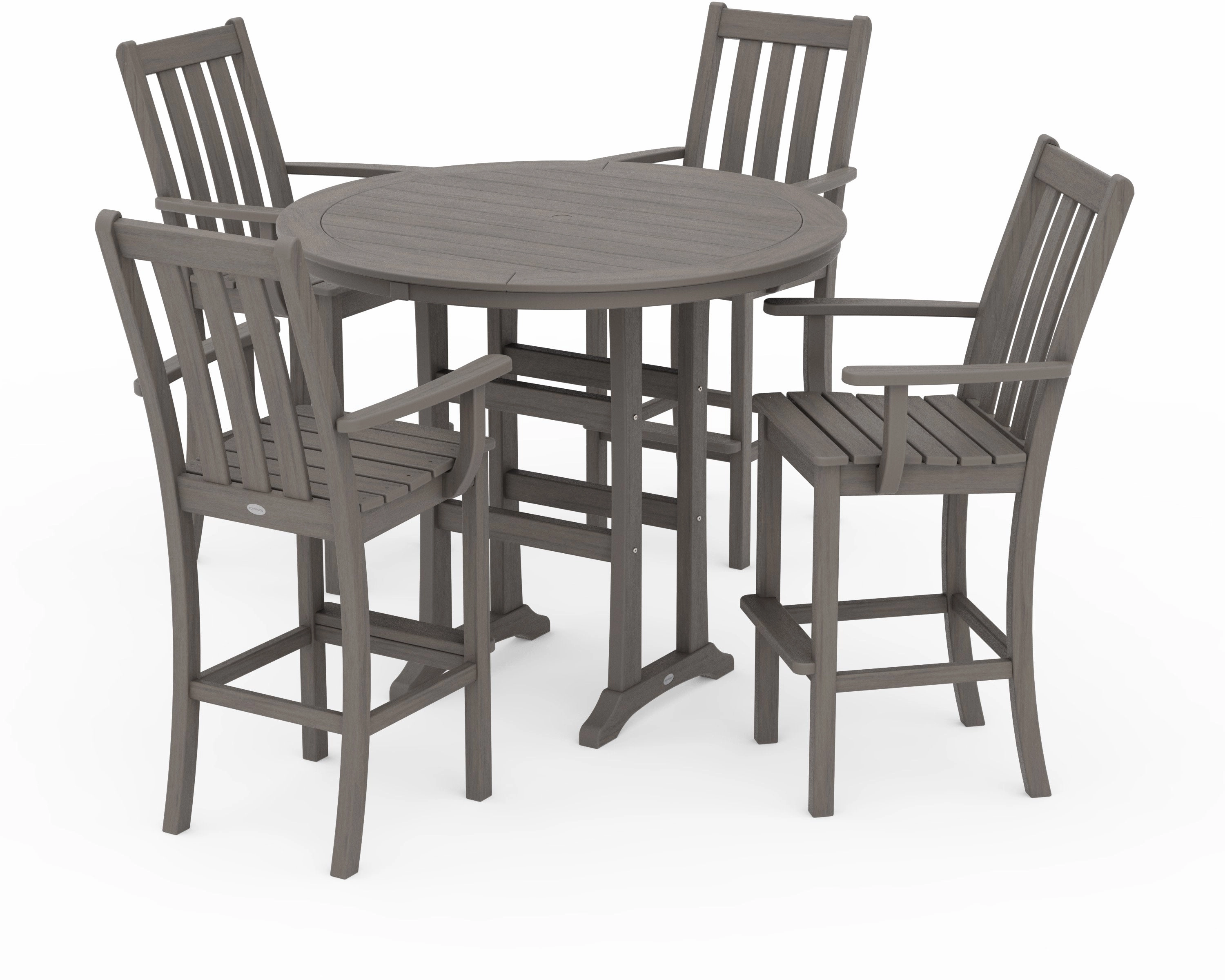 Vineyard 5-Piece Round Bar Set