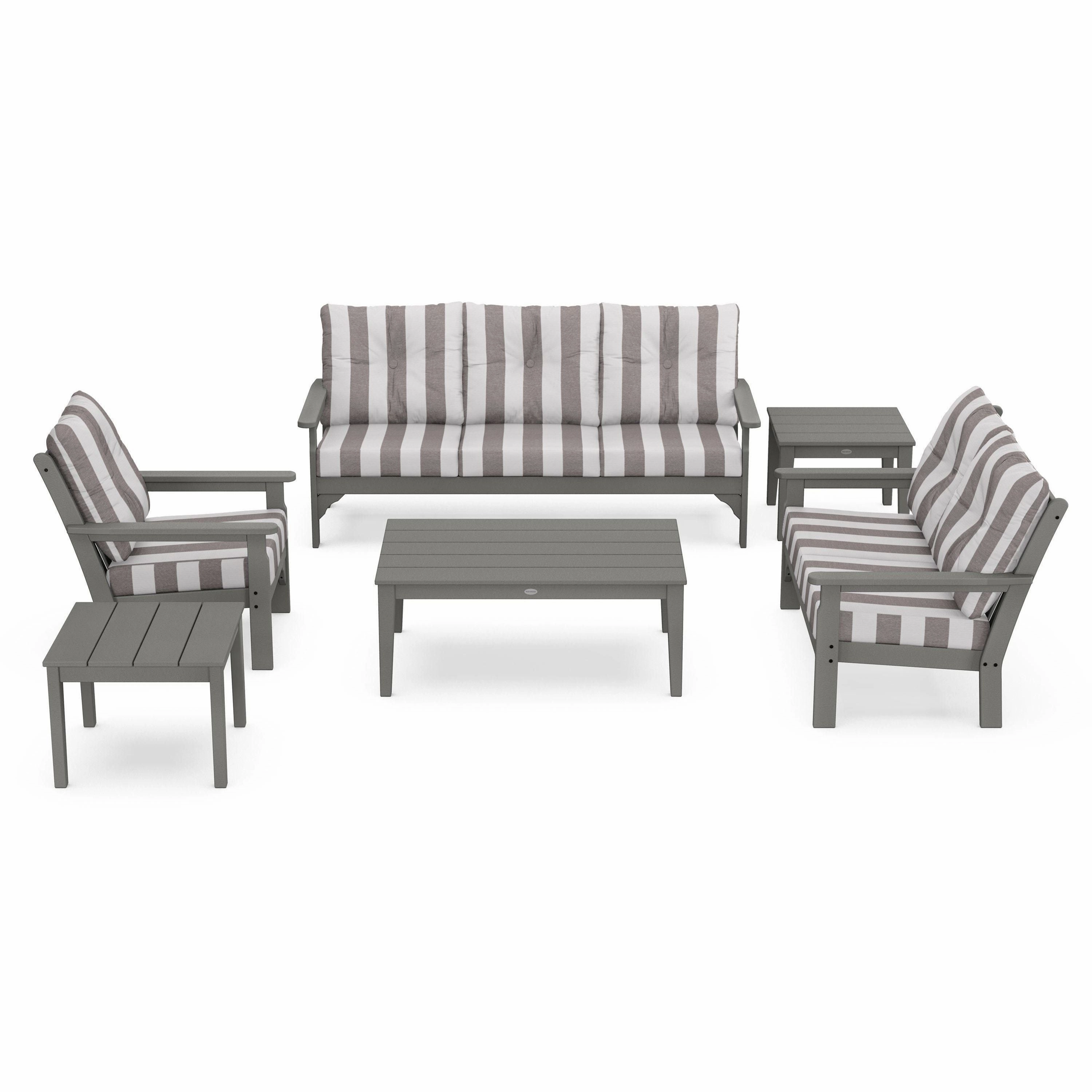 Vineyard 6-Piece Deep Seating Set