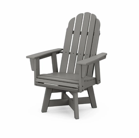 Vineyard Curveback Adirondack Swivel Dining Chairoutdoor patio furniture set