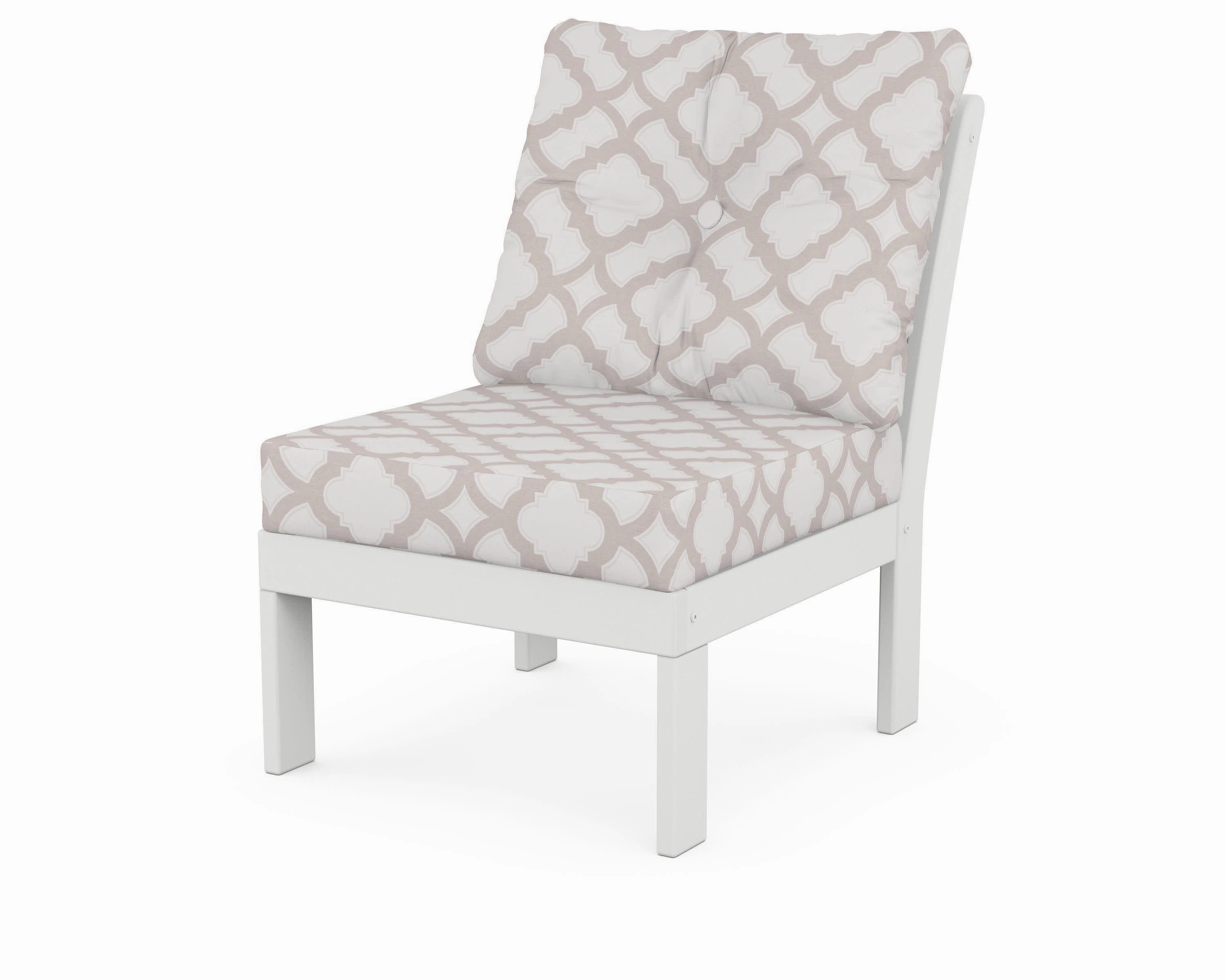 Vineyard Modular Armless Chair