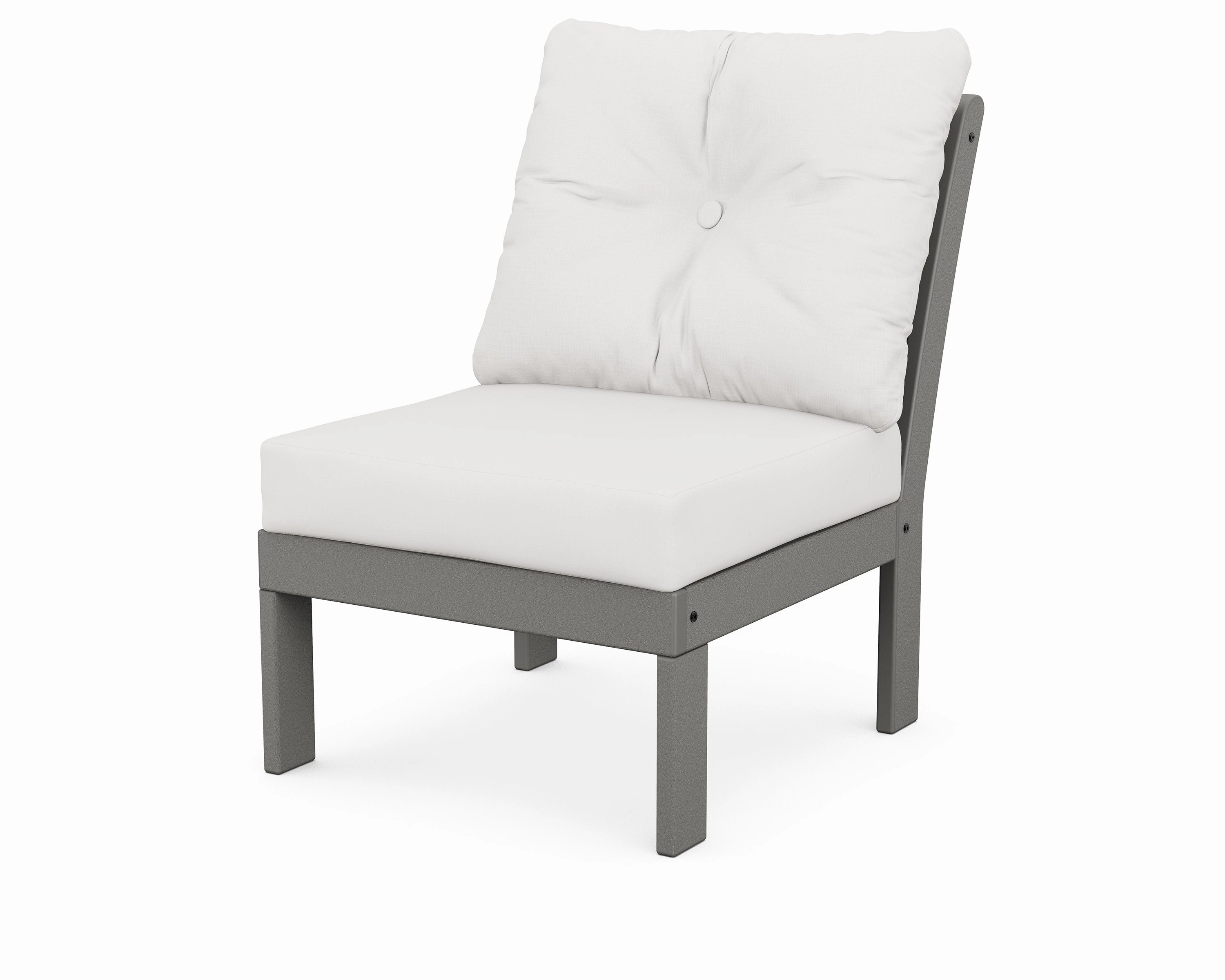 Vineyard Modular Armless Chairoutdoor patio dining furniture set