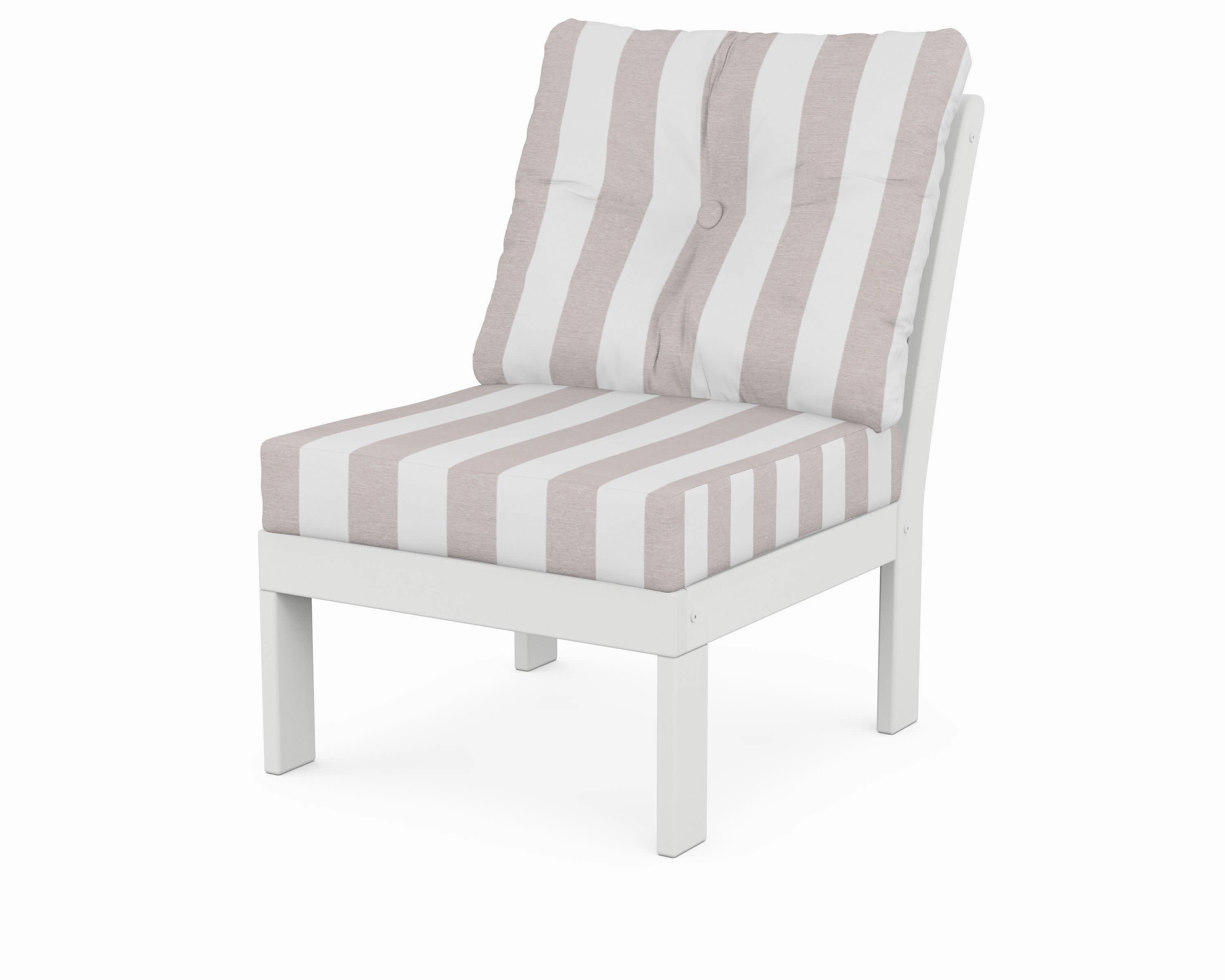 Vineyard Modular Armless Chair