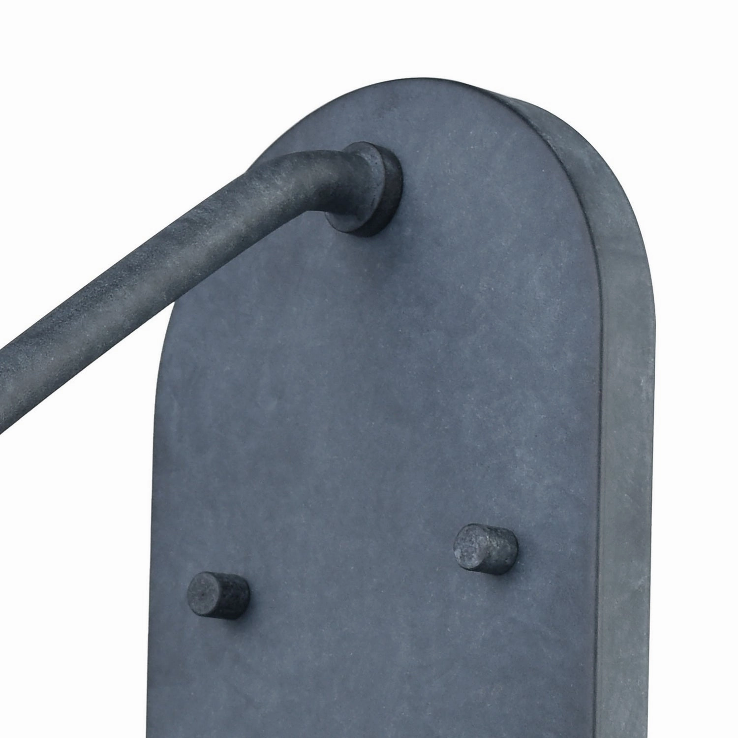 Vinton Station One Light Outdoor Wall Sconce Aged Zinc